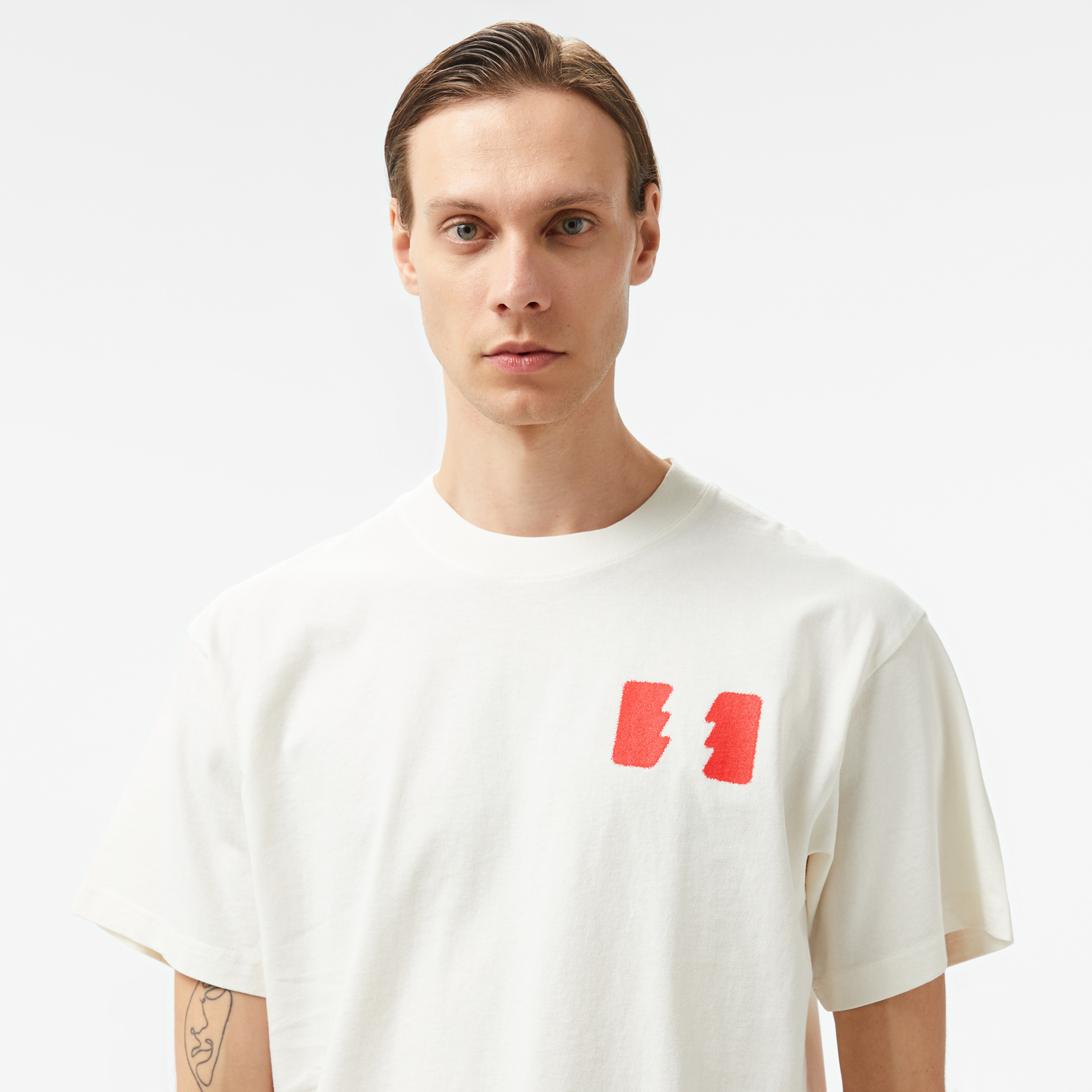 The Hundreds Society Kills Erkek Beyaz T-Shirt