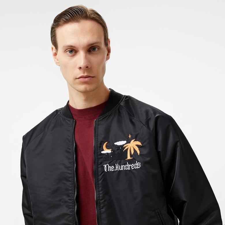 The Hundreds East Souvenir Erkek Siyah Ceket