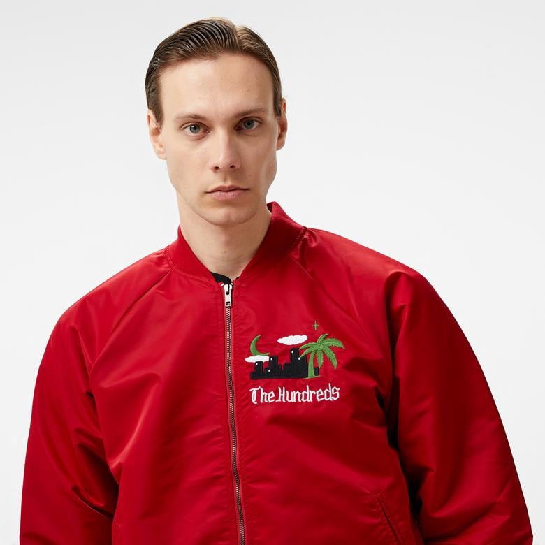 The Hundreds East Souvenir Erkek Kırmızı Ceket