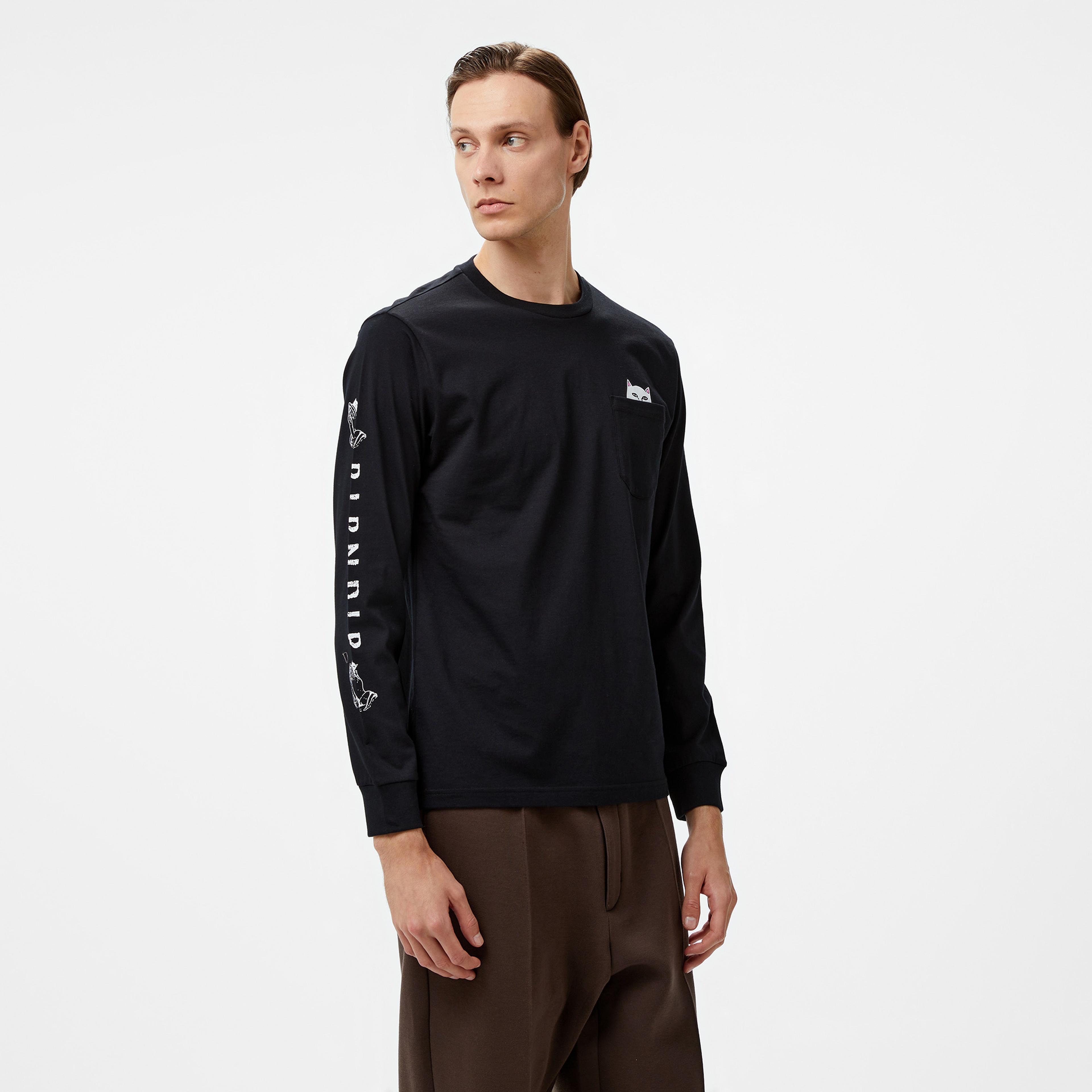 Ripndip Lord Nermal Erkek Siyah T-Shirt