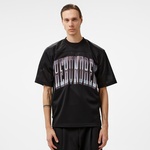 The Hundreds Division Football Jersey Erkek Siyah T-Shirt