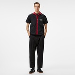 The Hundreds Giles SS Woven Erkek Siyah Gömlek