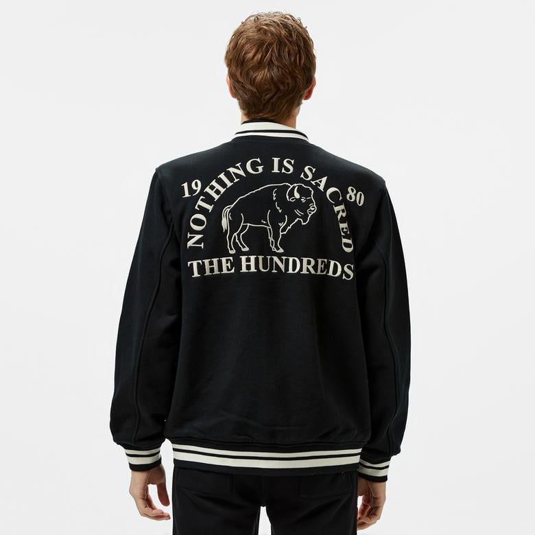 The Hundreds Team Fleece Erkek Siyah Ceket