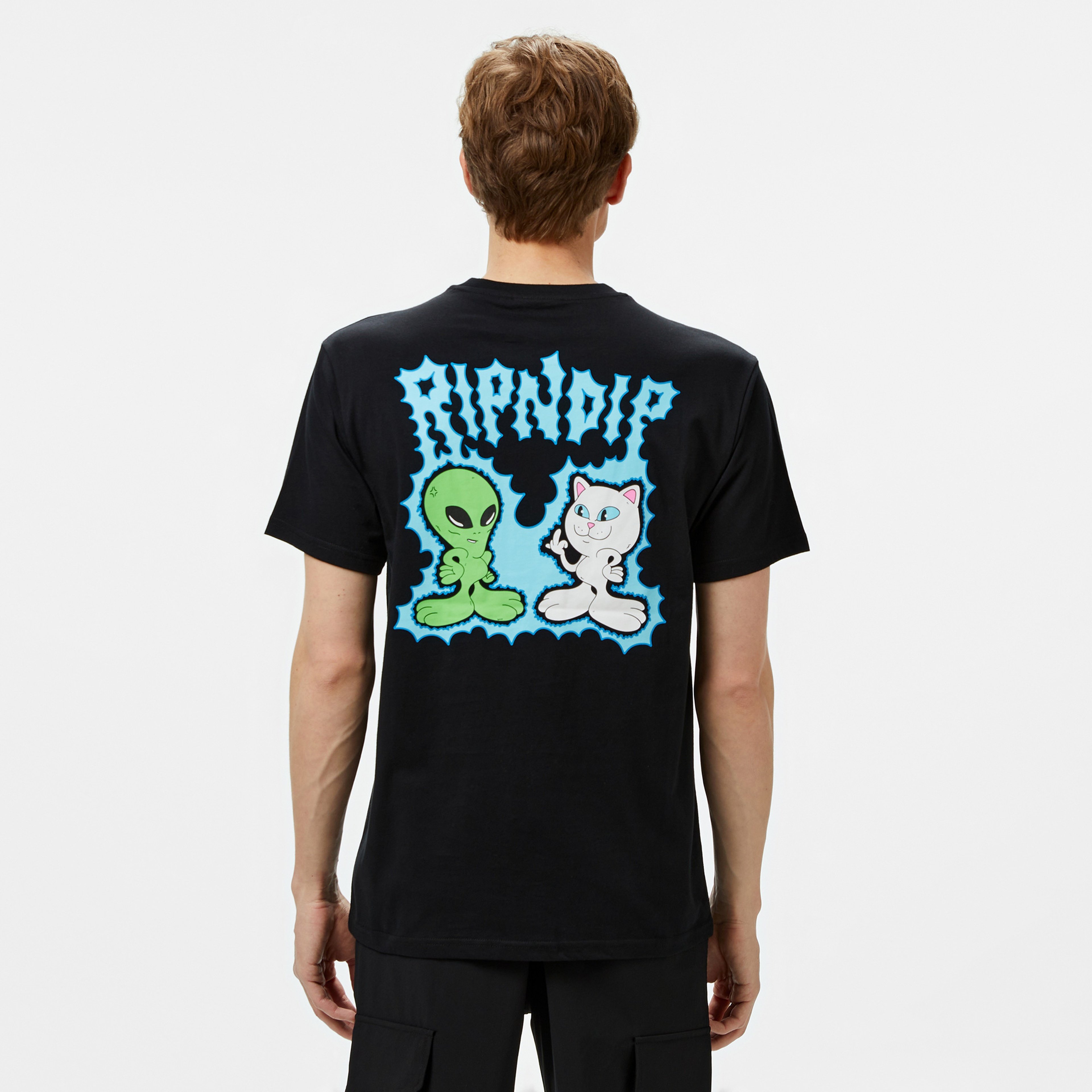 Ripndip Shocking Erkek Siyah T-Shirt
