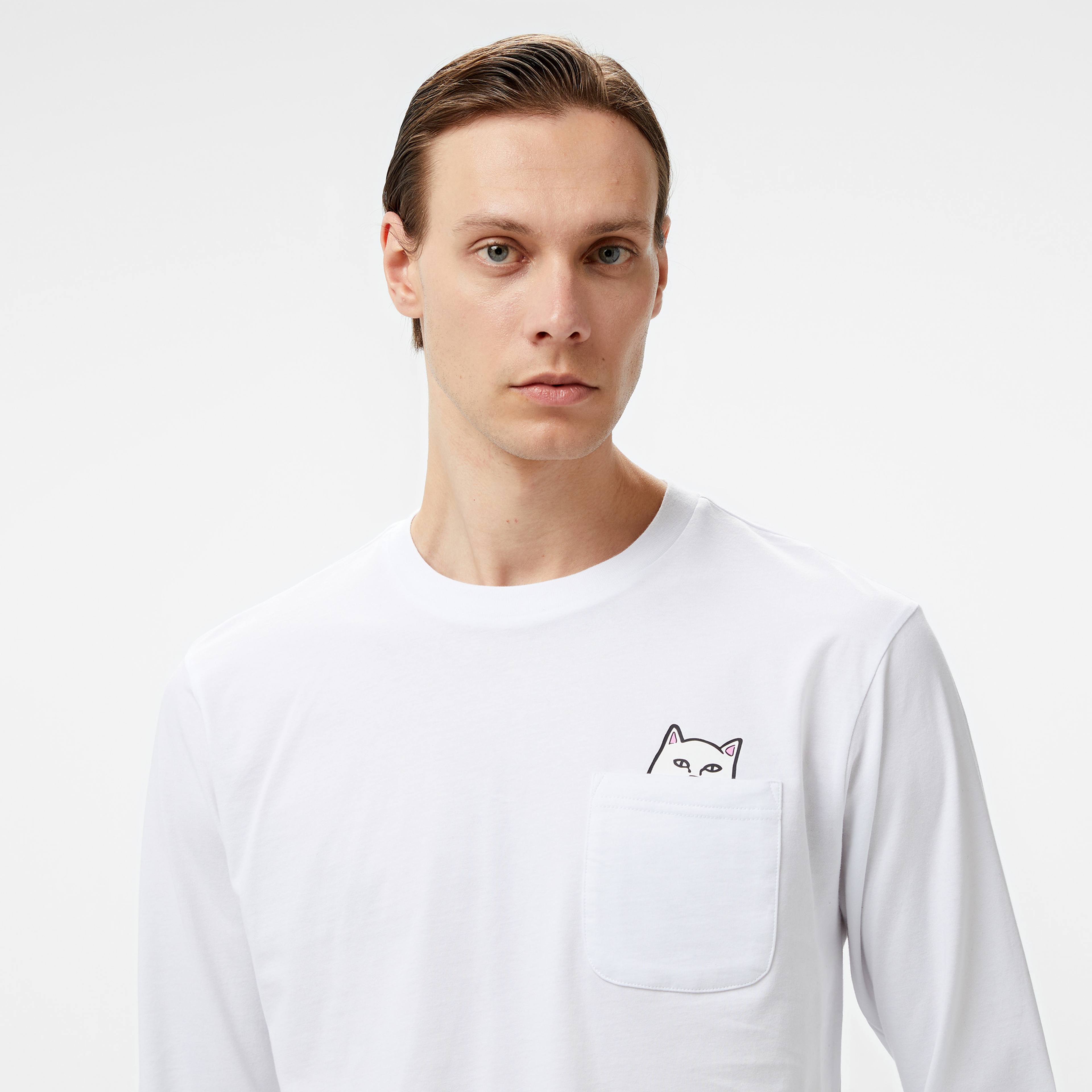 Ripndip Lord Nermal Erkek Beyaz T-Shirt