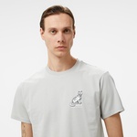 Ripndip Man I Love Felines Erkek Gri T-Shirt