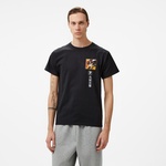 Primitive In Peace Erkek Siyah Tişört