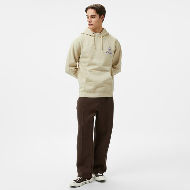 HUF Gleam P/O Erkek Bej Hoodie