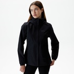 Jack Wolfskin Stormy Point 2L Kadın Siyah Ceket