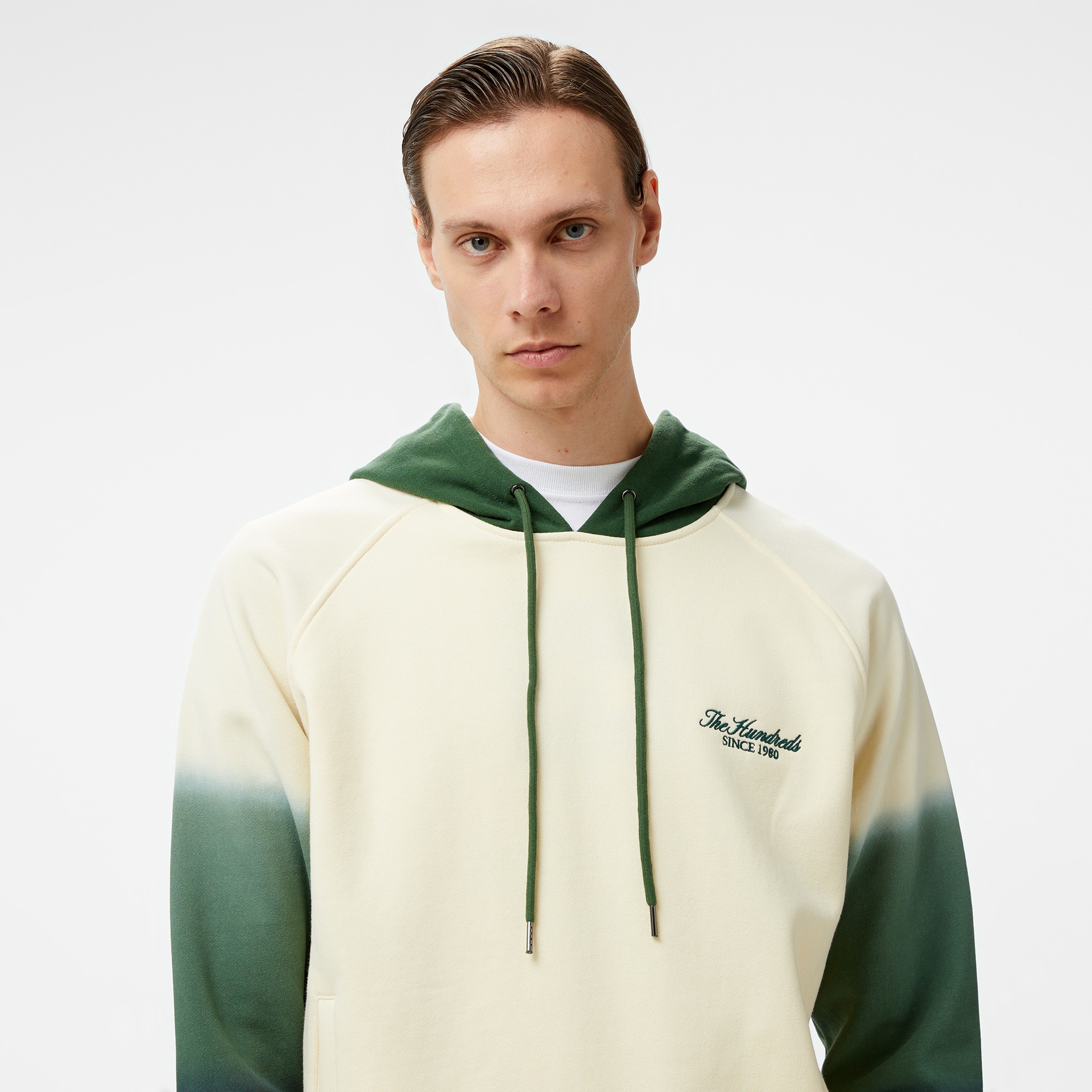 The Hundreds Gradient Pullover Erkek Beyaz Sweatshirt