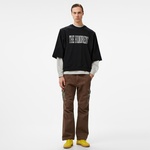 The Hundreds Layer Crewneck Erkek Siyah Sweatshirt