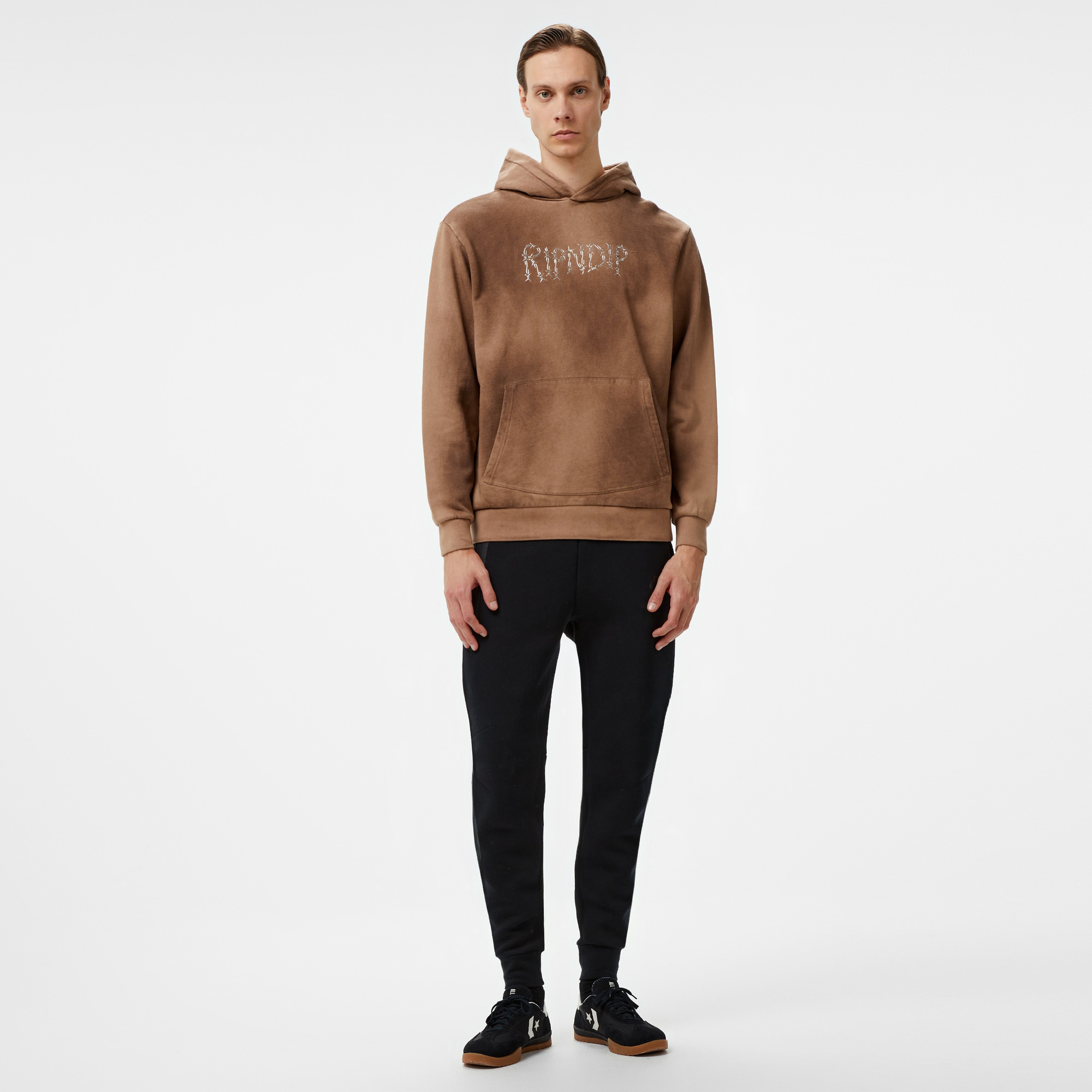 Ripndip Keep Out Erkek Kahverengi Sweatshirt