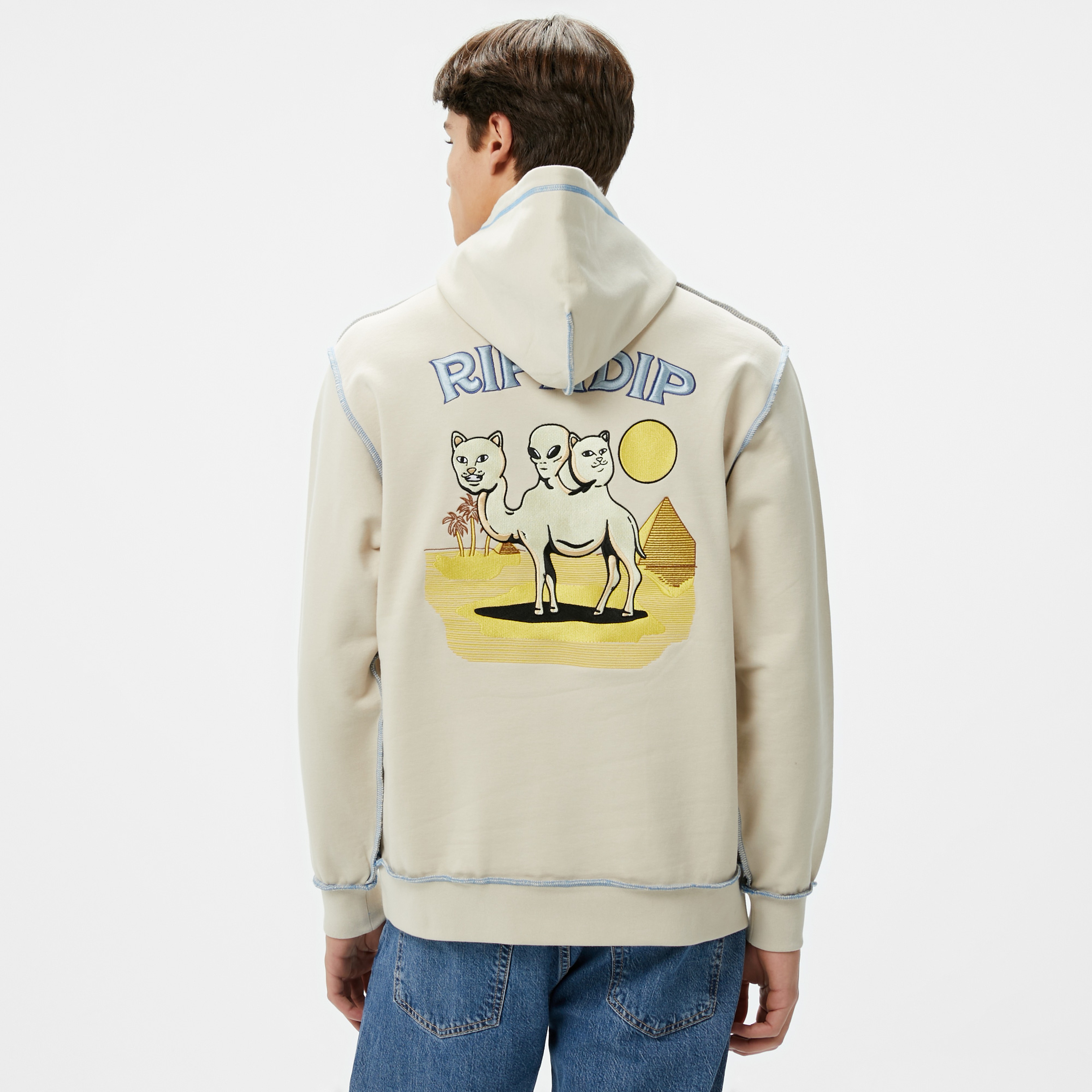Ripndip Barnum Erkek Krem Sweatshirt