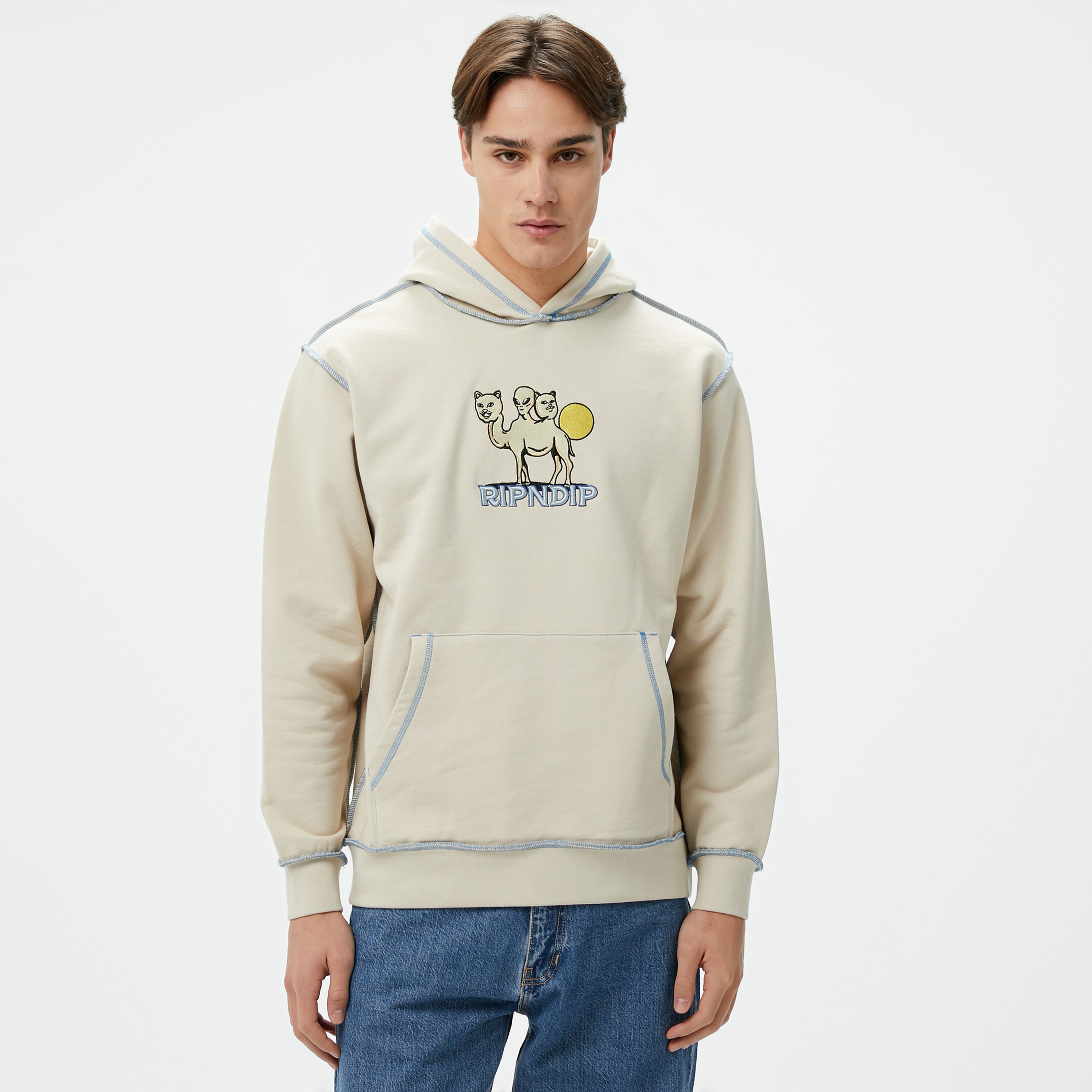 Ripndip Barnum Erkek Krem Sweatshirt