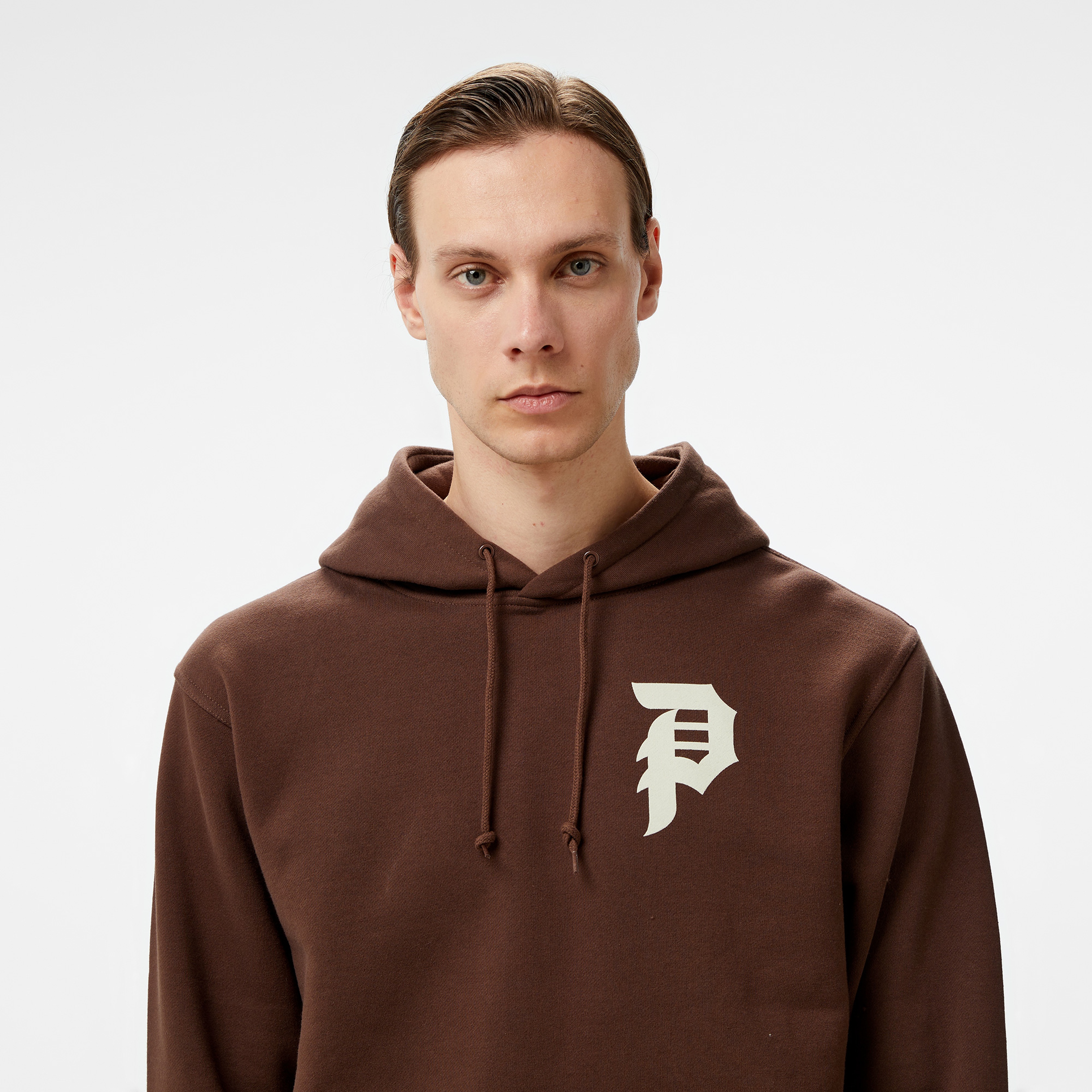 Primitive Courage Hood Erkek Kahverengi Hoodie