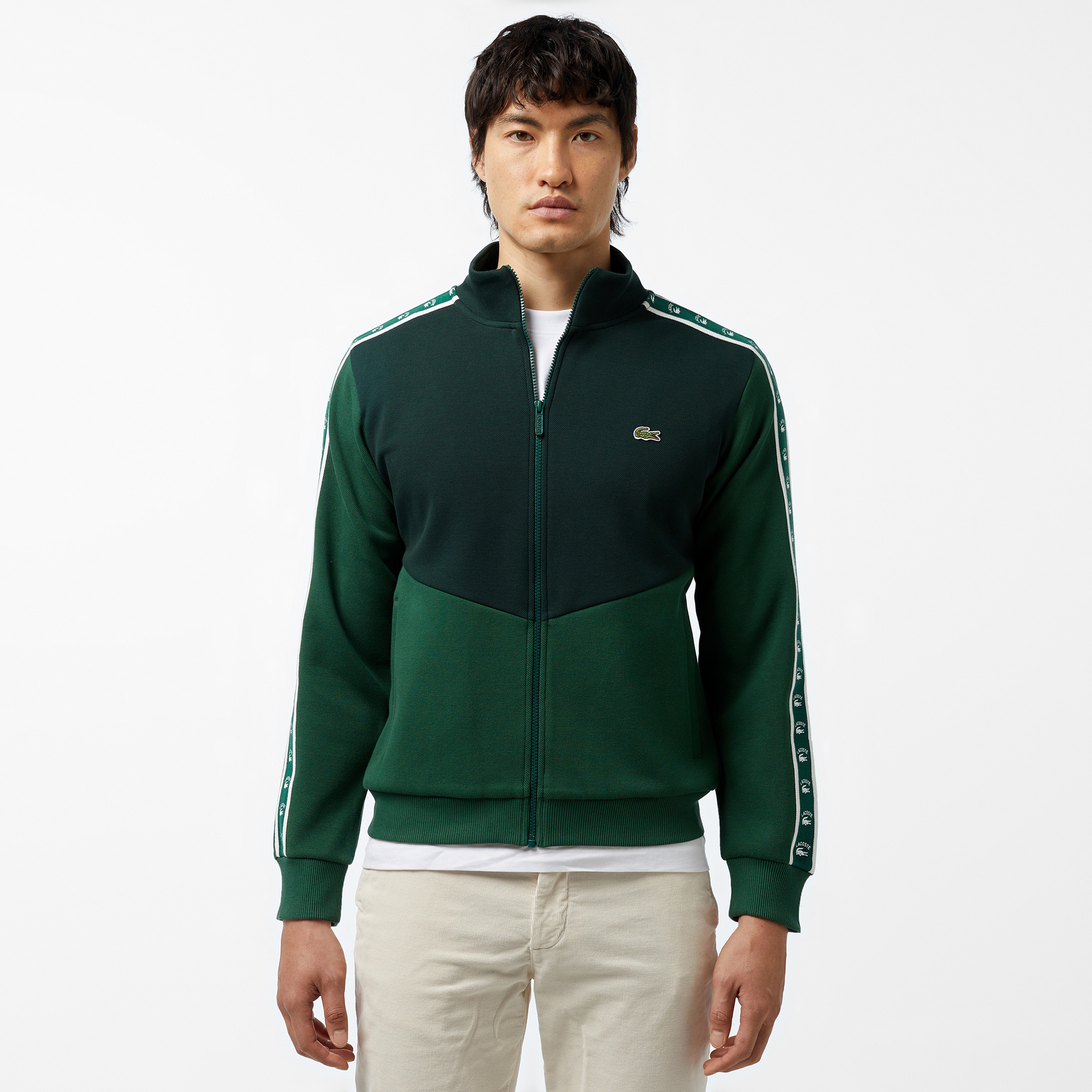 Lacoste Classic Erkek Yeşil Sweatshirt