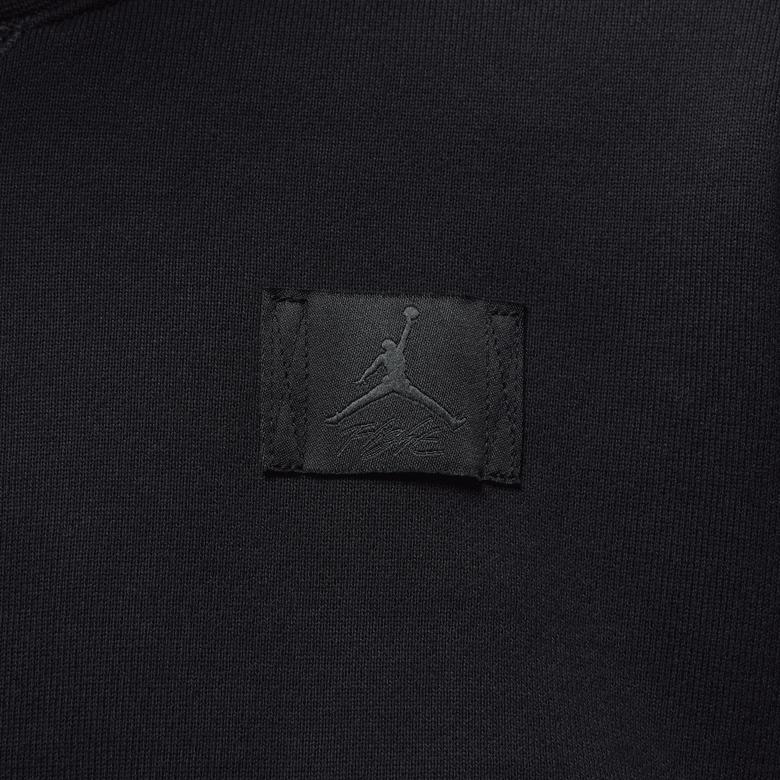 Jordan Flight Fleece Top 24 Kadın Siyah Sweatshirt