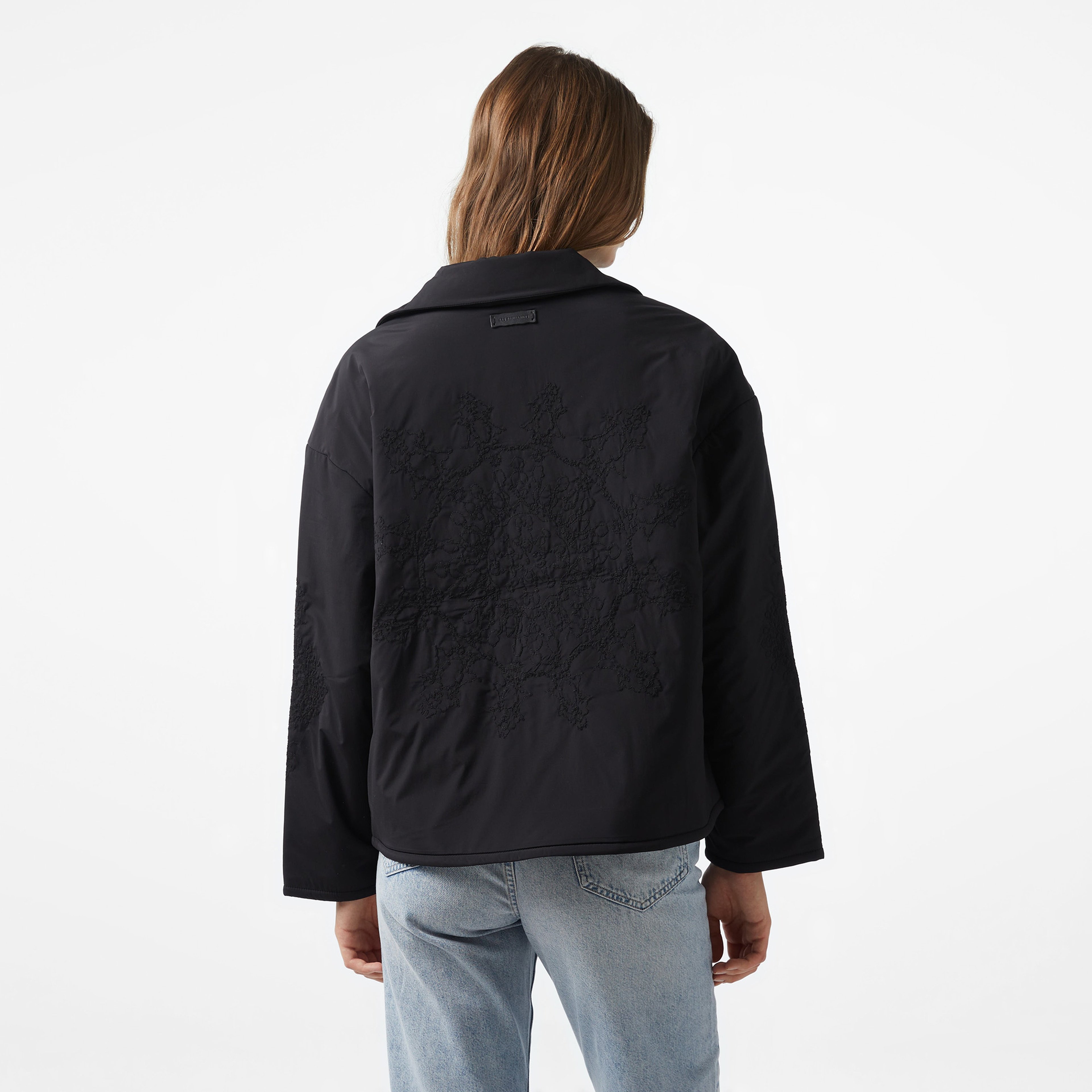 Les Benjamins Puffer Jacket 408 Kadın Siyah Ceket