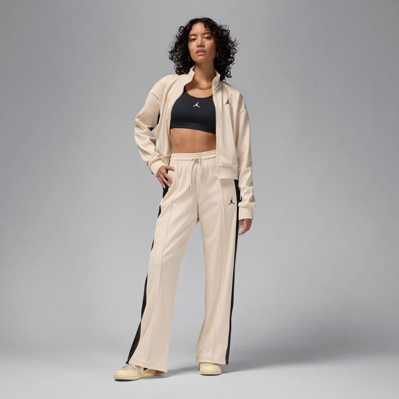 Jordan Knit Jacket Core Kadın Kahverengi Ceket