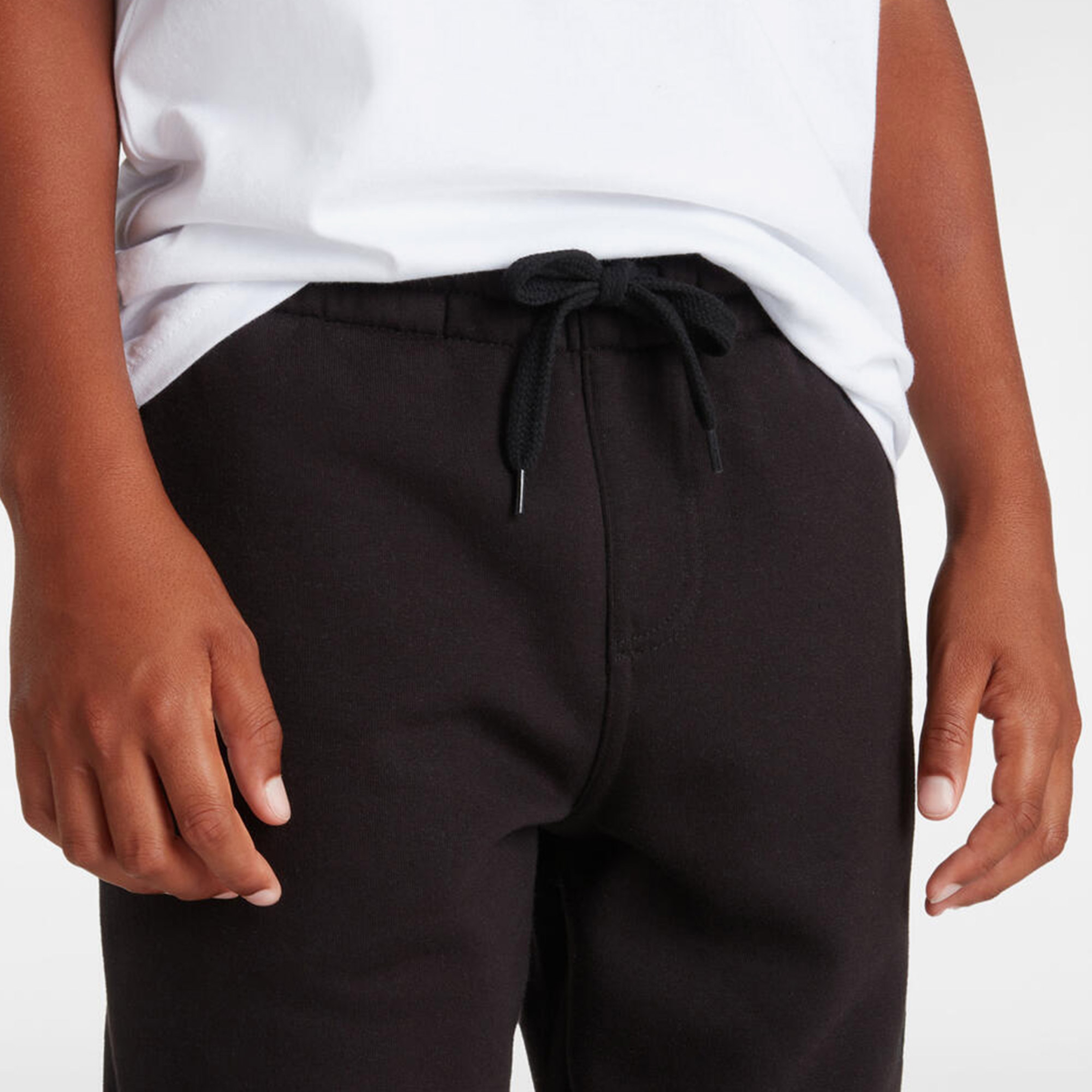 Vans By Core Basic Relaxed Fleece Çocuk Siyah Eşofman Altı