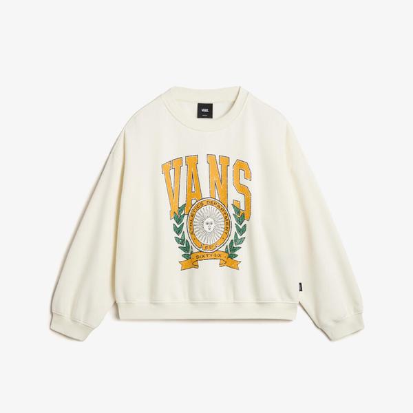 Vans First Team Loose Crew Çocuk Pembe Sweatshirt