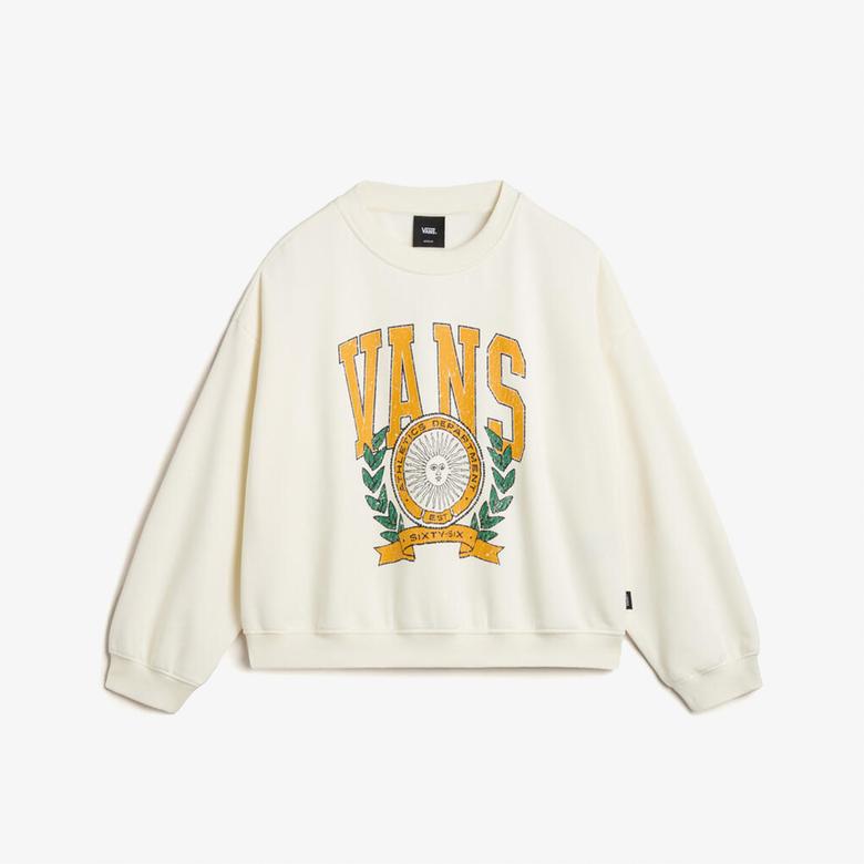 Vans First Team Loose Crew Çocuk Pembe Sweatshirt