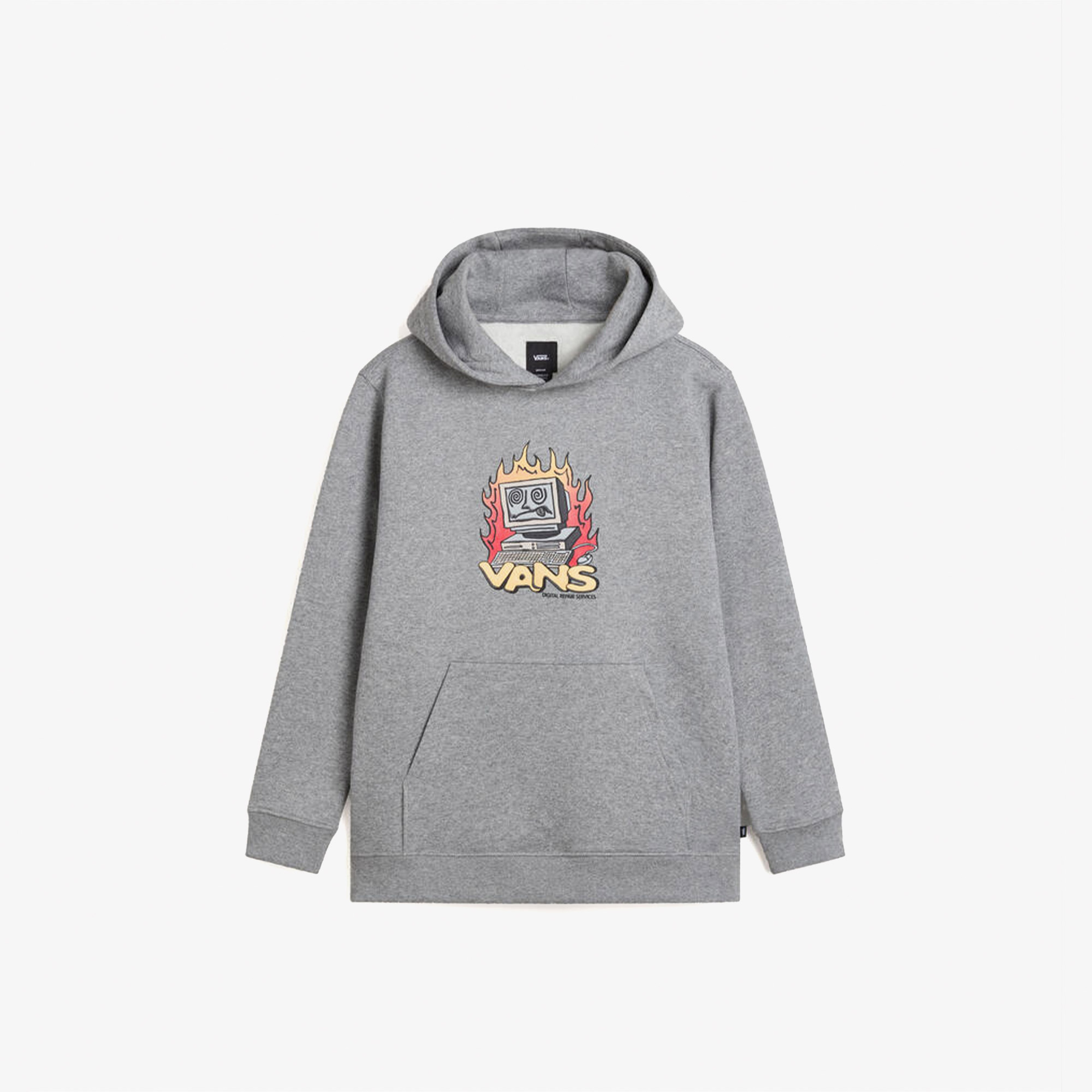 Vans Digital Repair Po Çocuk Gri Sweatshirt