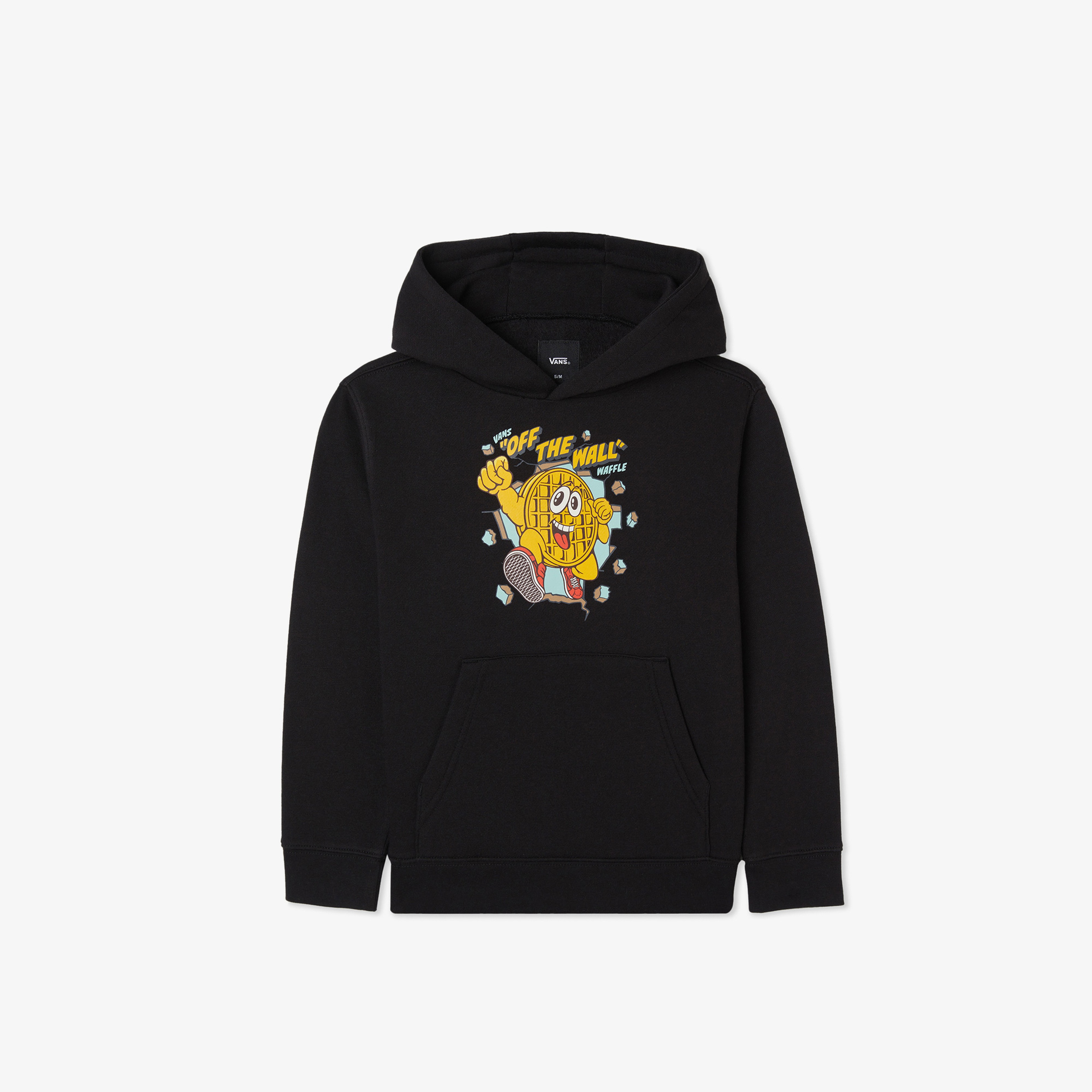 Vans Kd Waffle Man Po Çocuk Siyah Sweatshirt