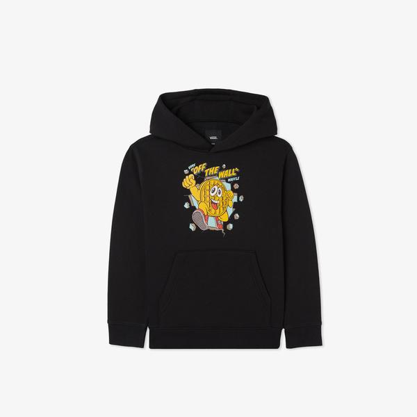 Vans Kd Waffle Man Po Çocuk Siyah Sweatshirt