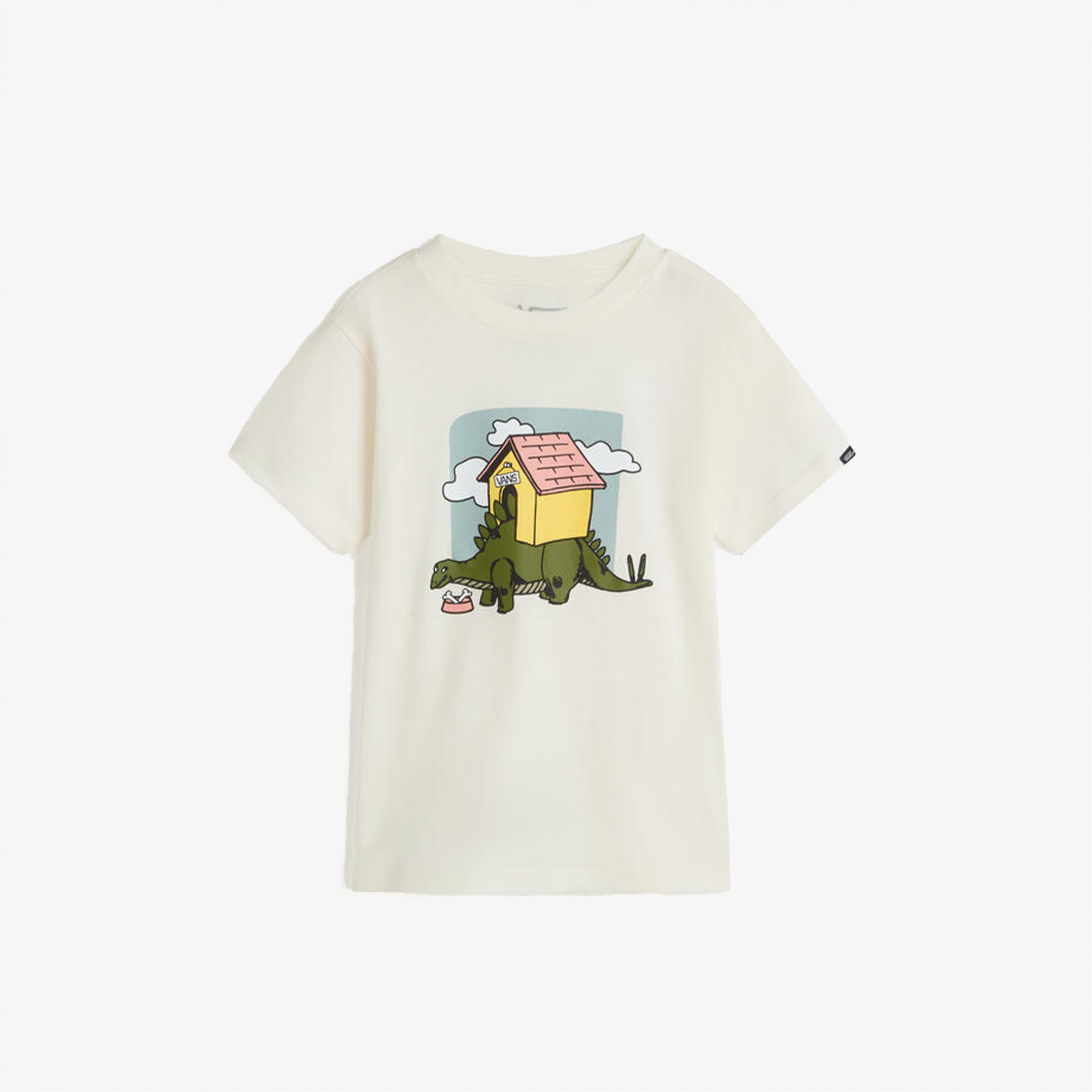 Vans Dino Home Ss Çocuk Beyaz T-Shirt