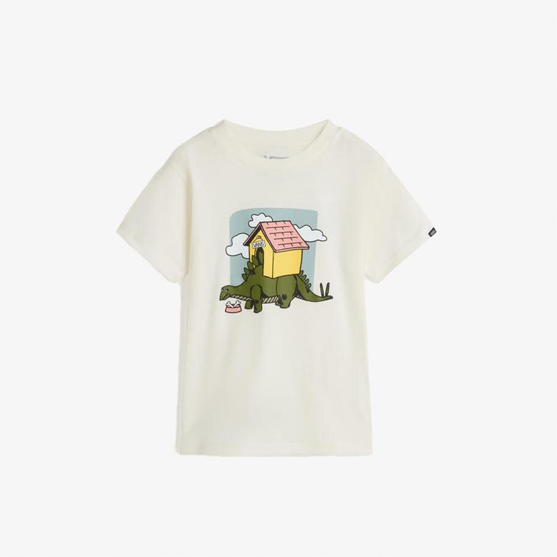 Vans Dino Home Ss Çocuk Beyaz T-Shirt