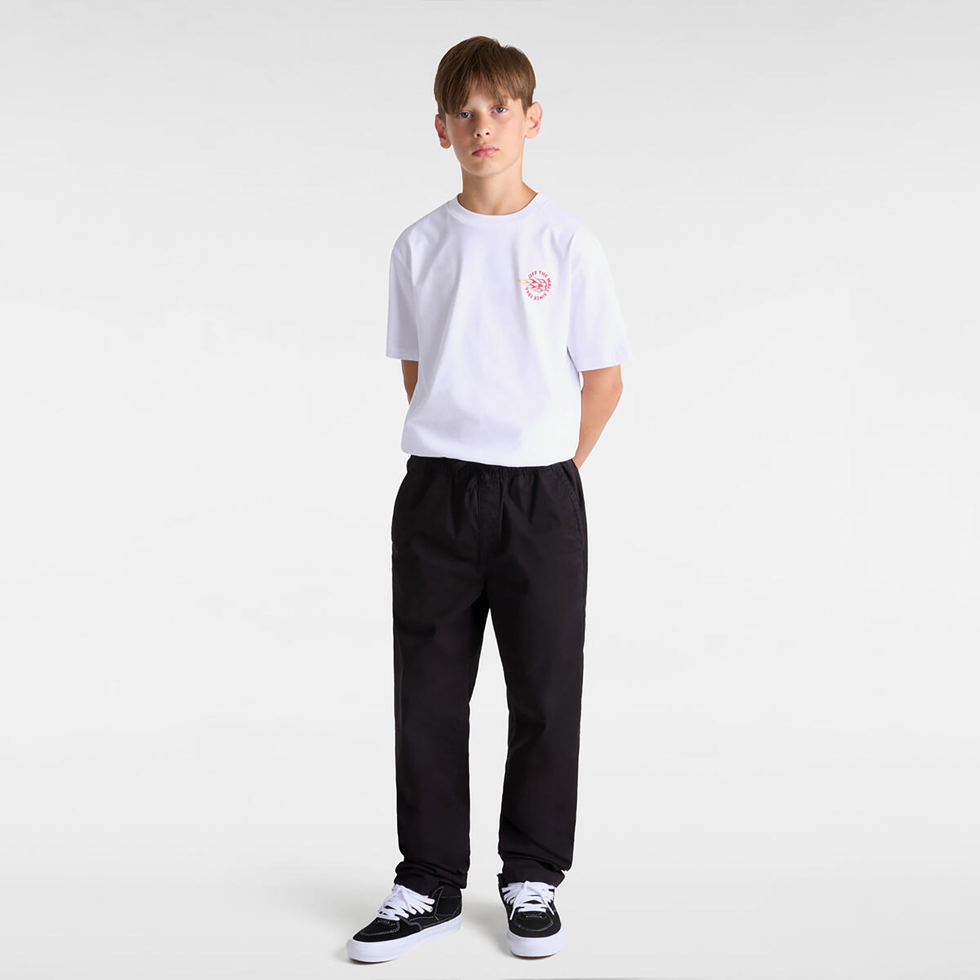 Vans Commet 66 Ss Çocuk Beyaz T-Shirt