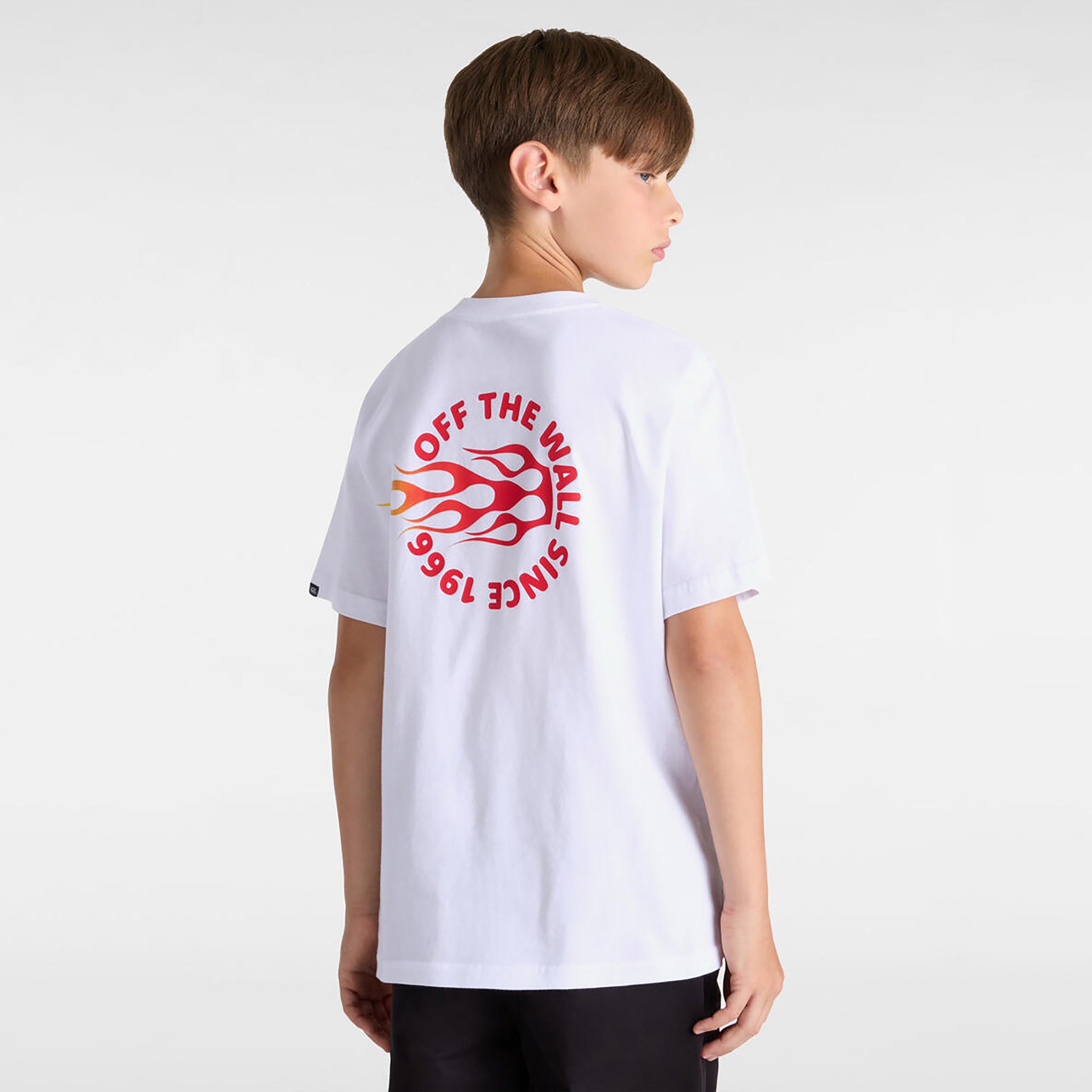 Vans Commet 66 Ss Çocuk Beyaz T-Shirt