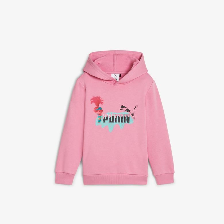 Puma X Trolls Hoodie Çocuk Pembe Hoodie