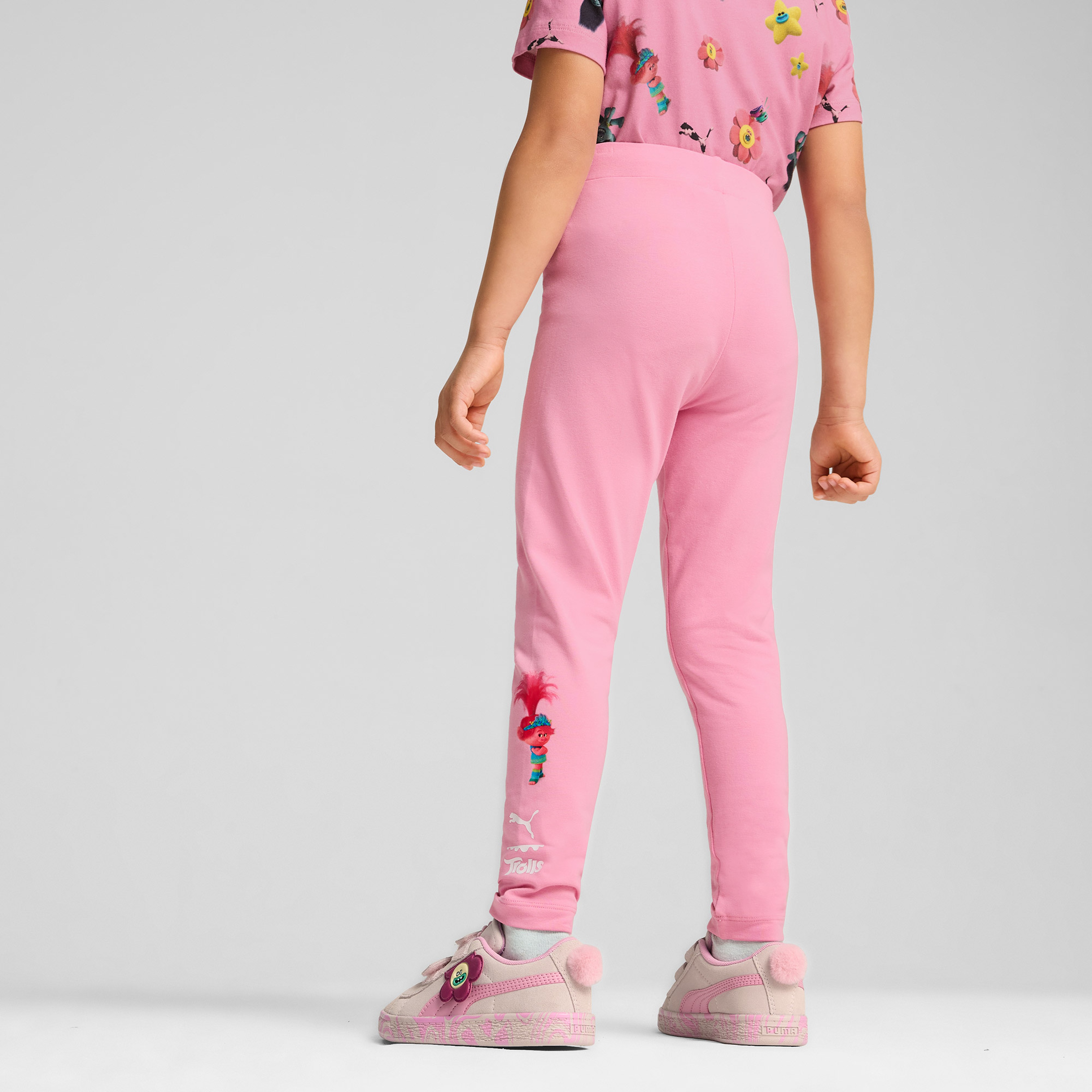Puma X Trolls Leggings Çocuk Pembe Tayt