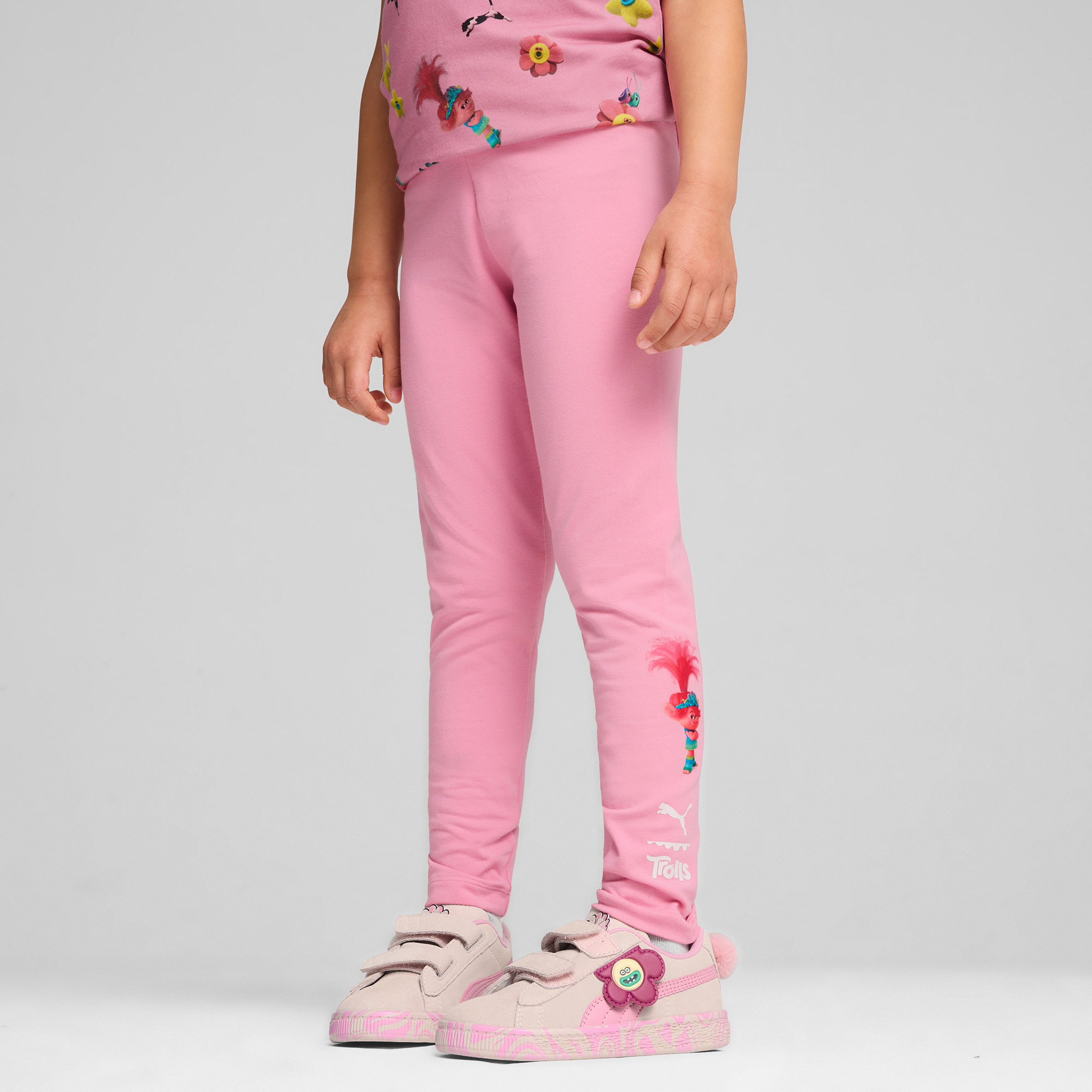 Puma X Trolls Leggings Çocuk Pembe Tayt
