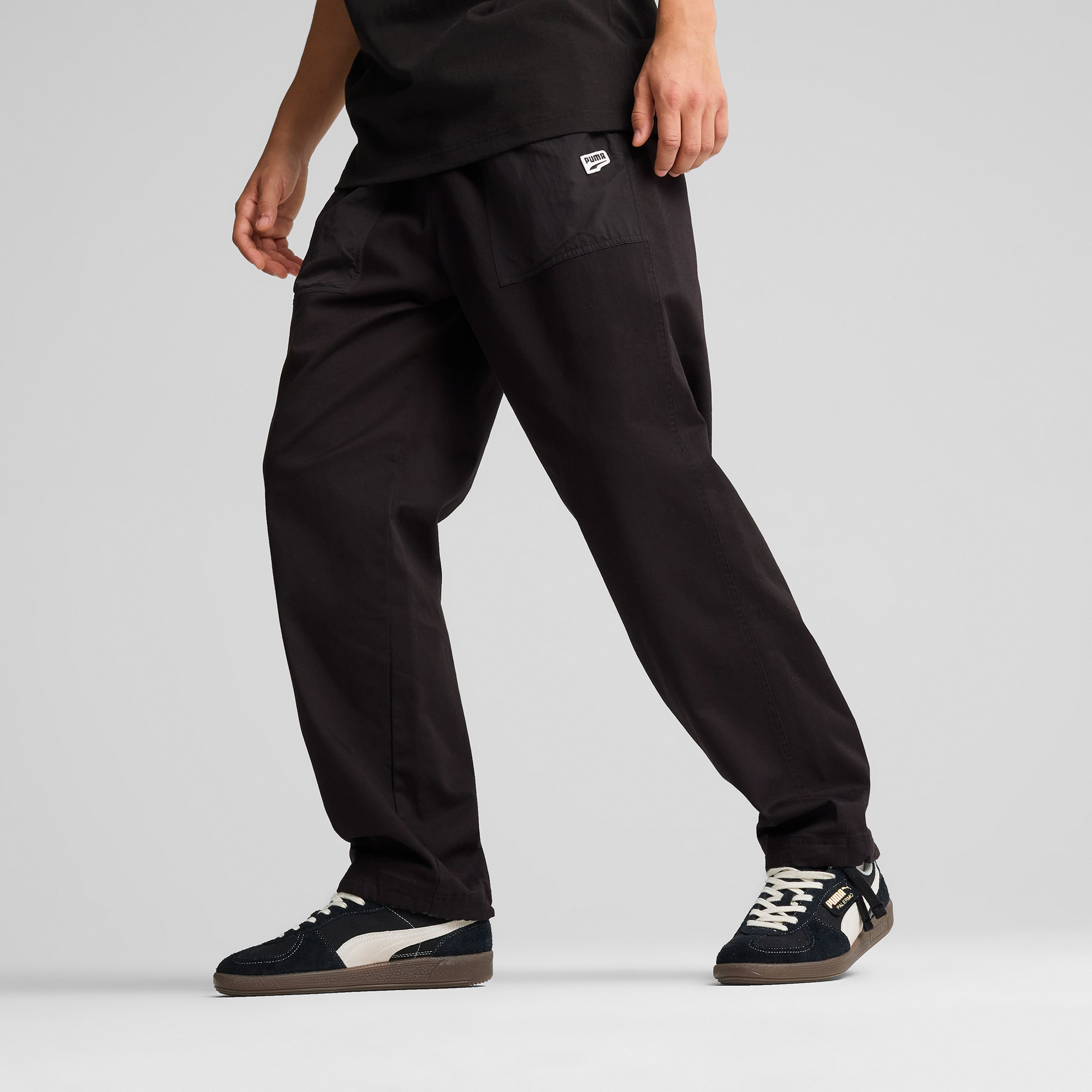 Puma Downtown Parachute Unisex Siyah Pantolon