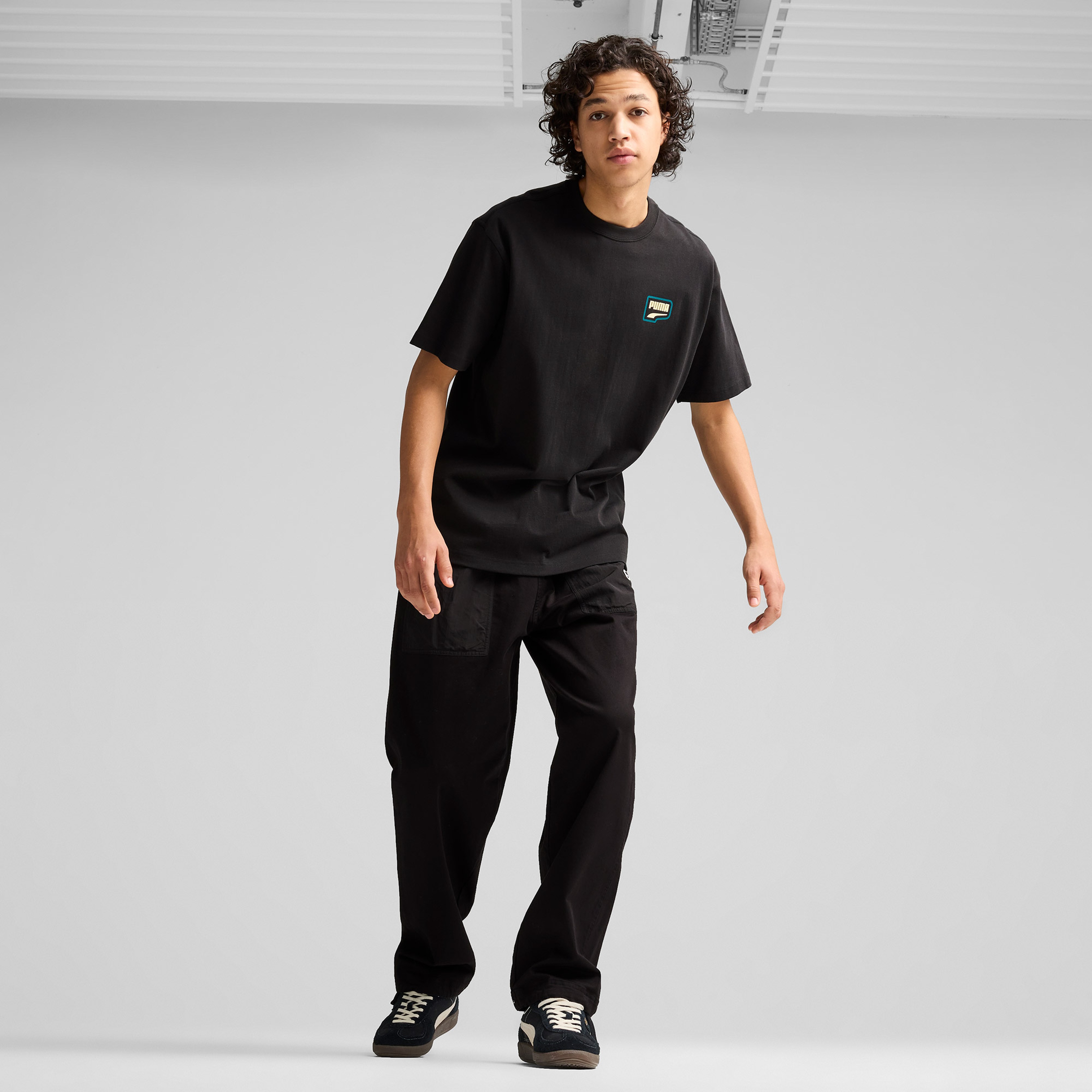 Puma Downtown Parachute Unisex Siyah Pantolon