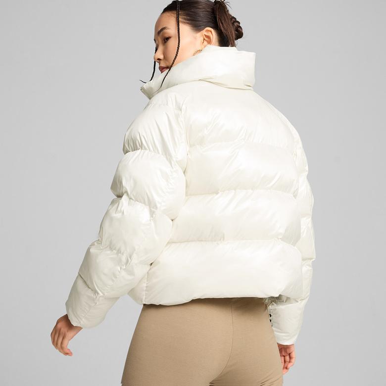 Puma Shiny Puffer Kadın Krem Mont