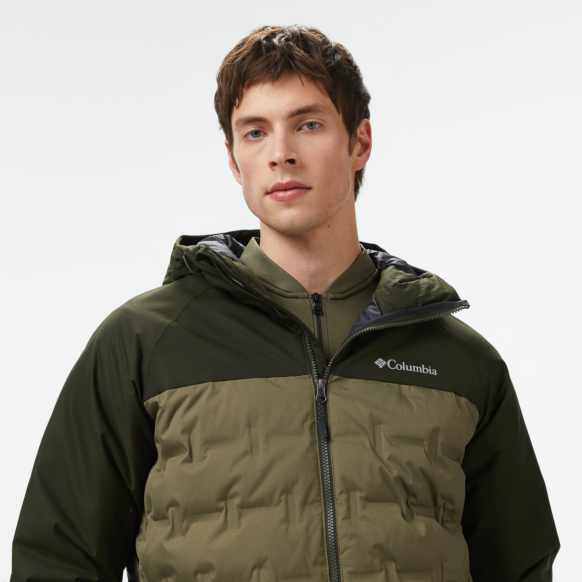 Columbia Grand Trek III Hooded Erkek Yeşil Ceket