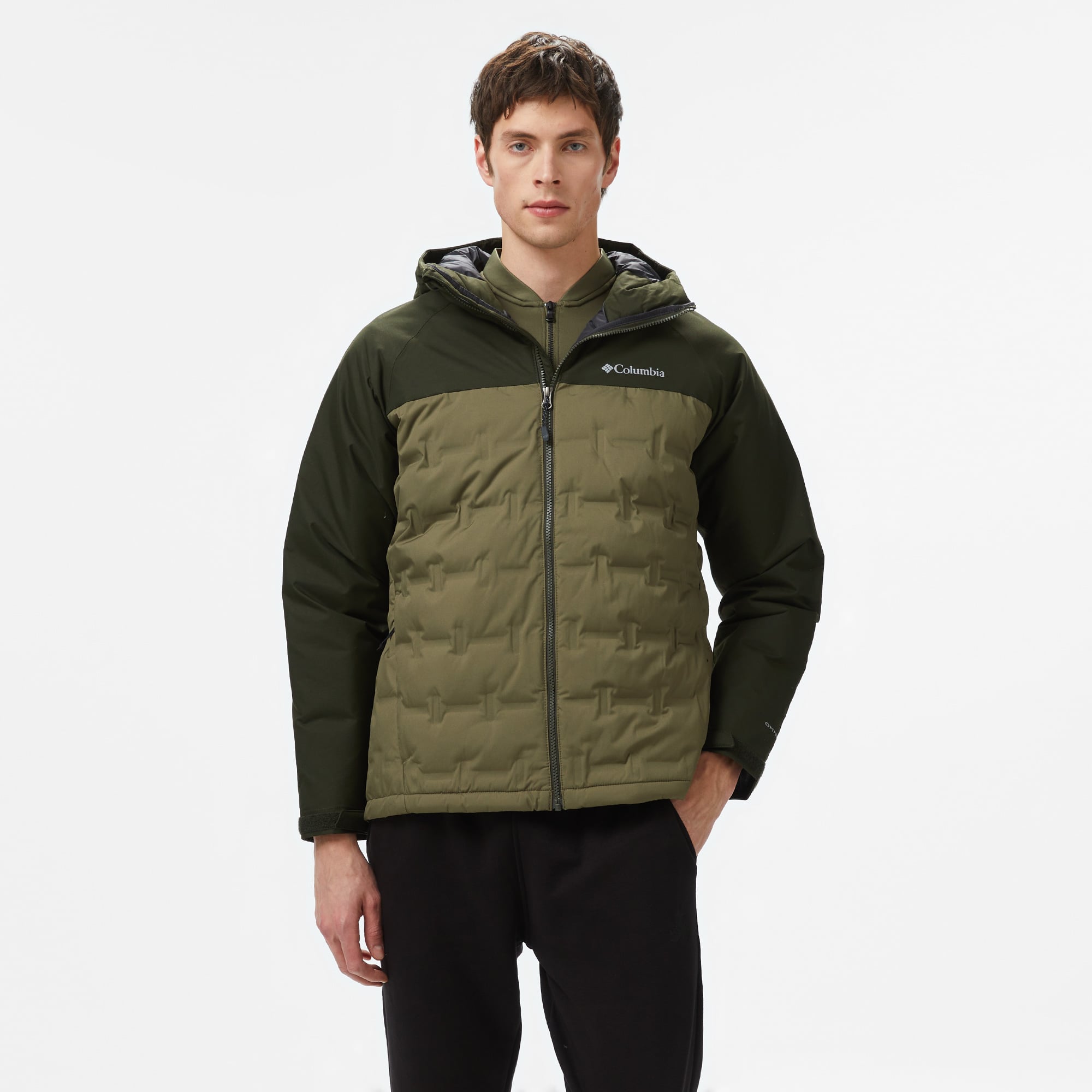 Columbia Grand Trek III Hooded Erkek Yeşil Ceket