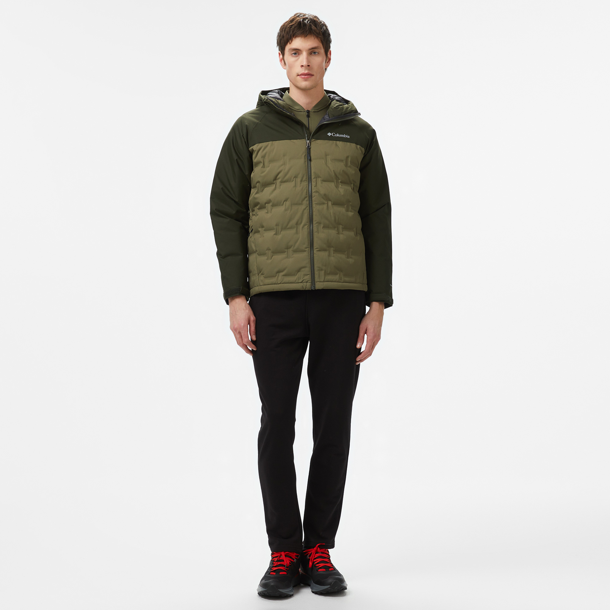 Columbia Grand Trek III Hooded Erkek Yeşil Ceket