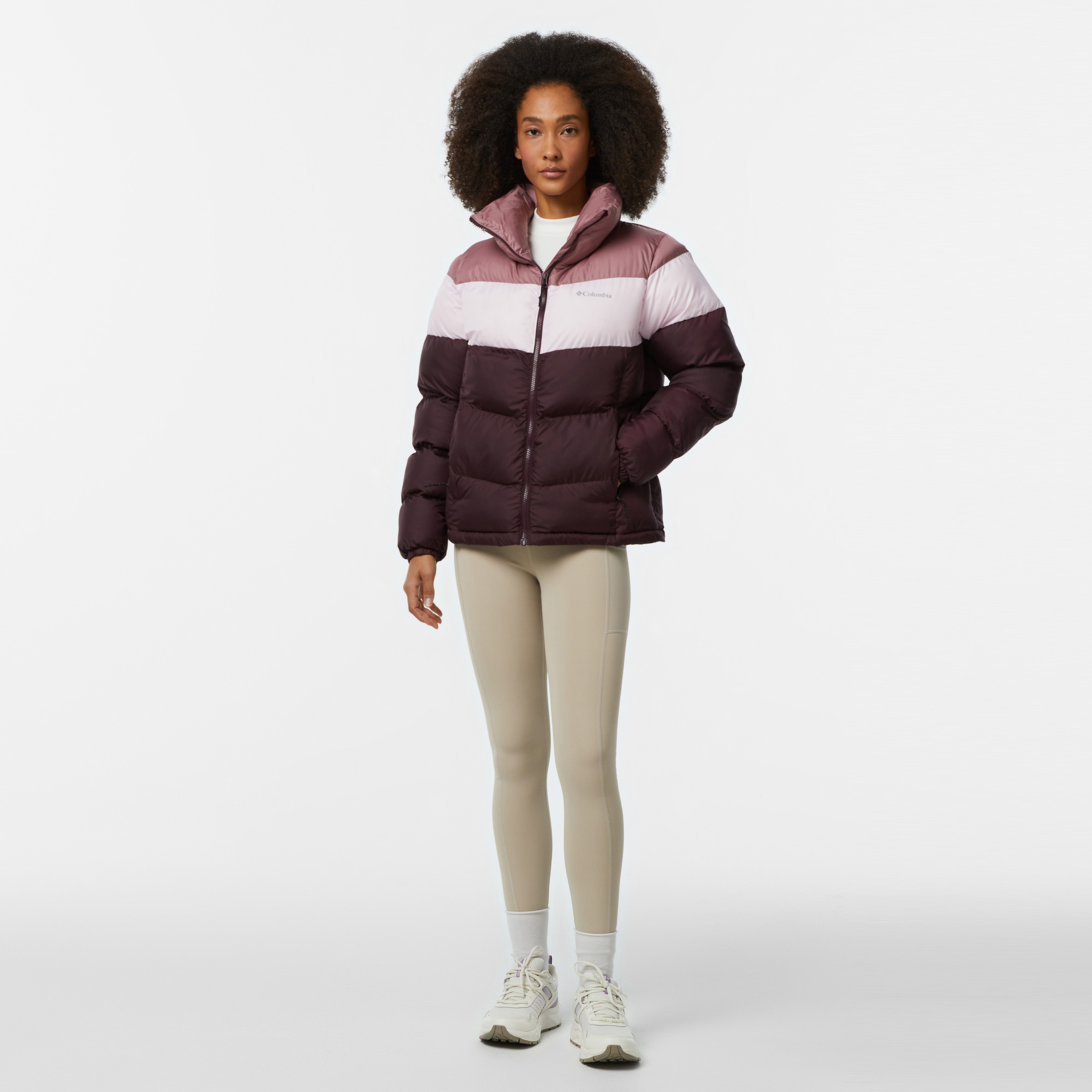 Columbia Puffect III Kadın Bordo Ceket