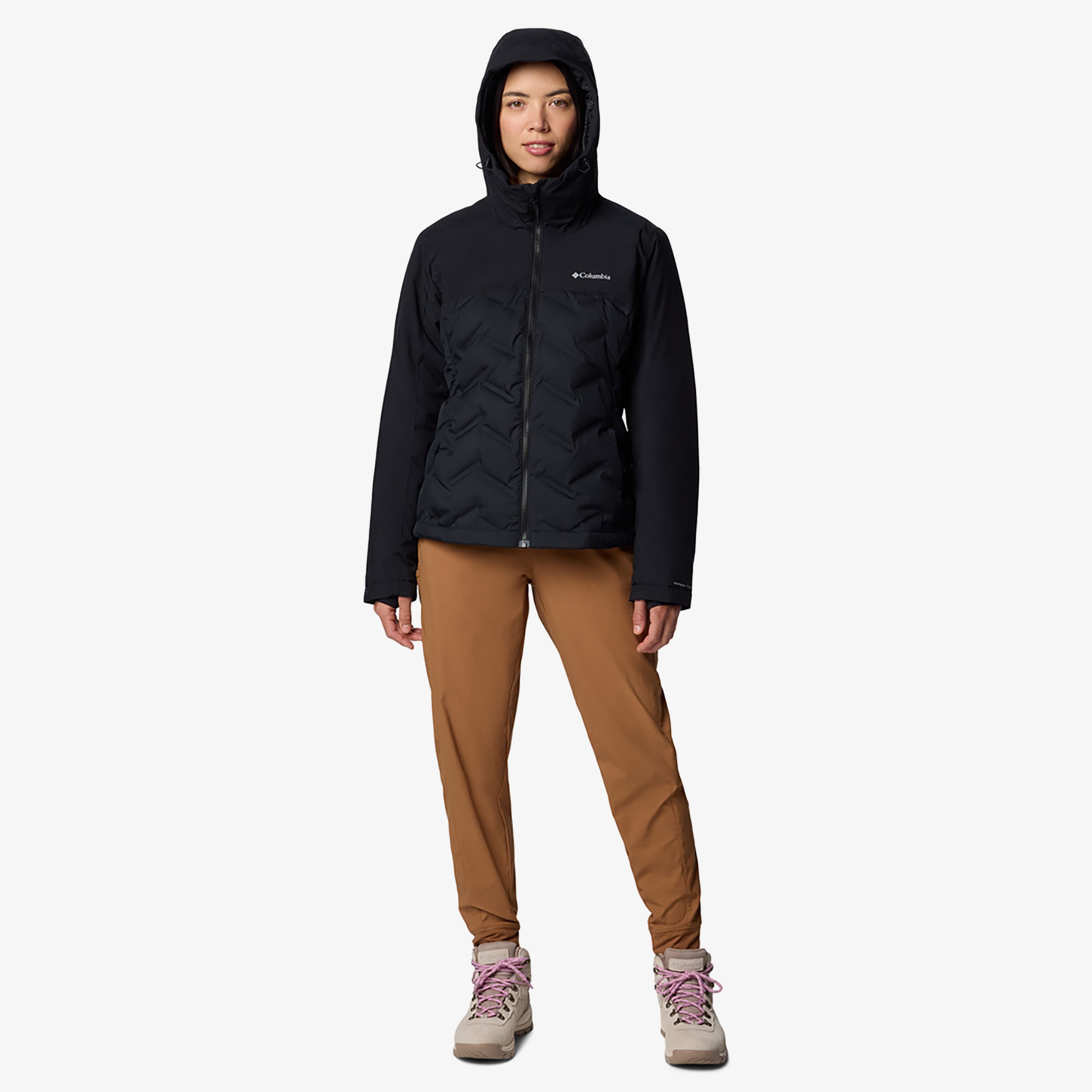 Columbia Grand Trek III Down Kadın Siyah Ceket