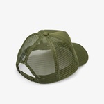 Market Smiley Upside Down Erkek Yeşil Şapka