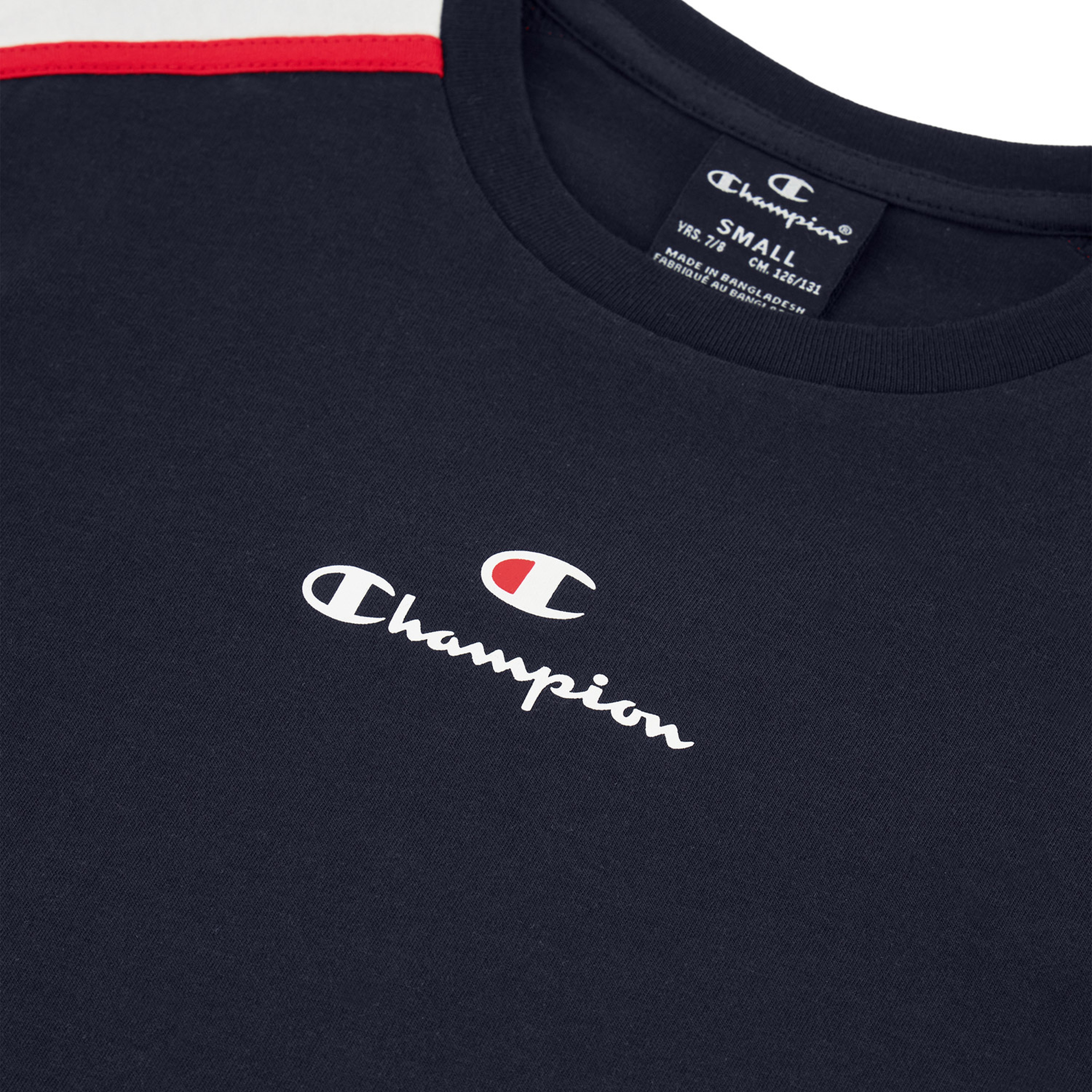 Champion Crewneck Çocuk Lacivert T-Shirt