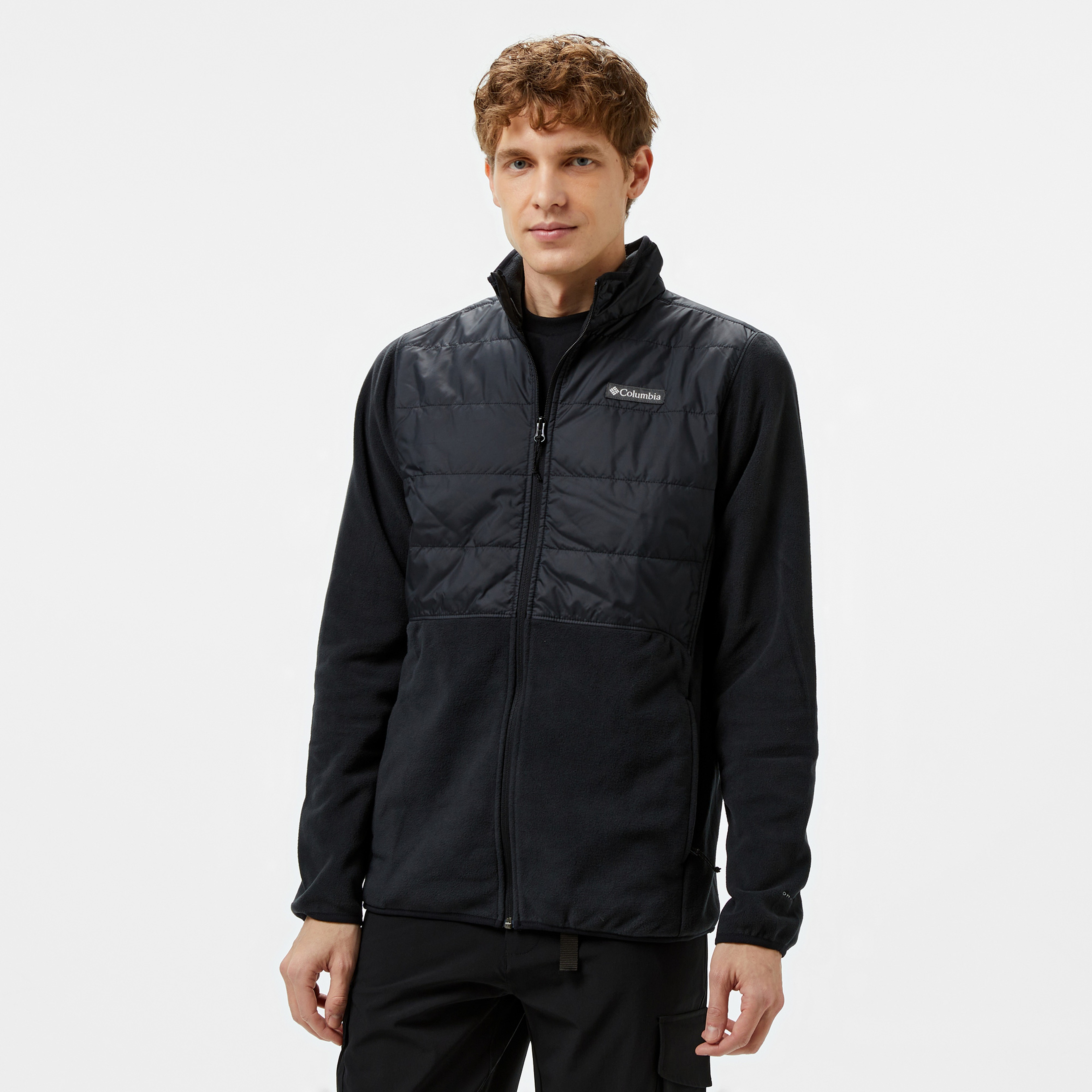 Columbia Basin Butte Full Zip Fleece II Erkek Siyah Ceket