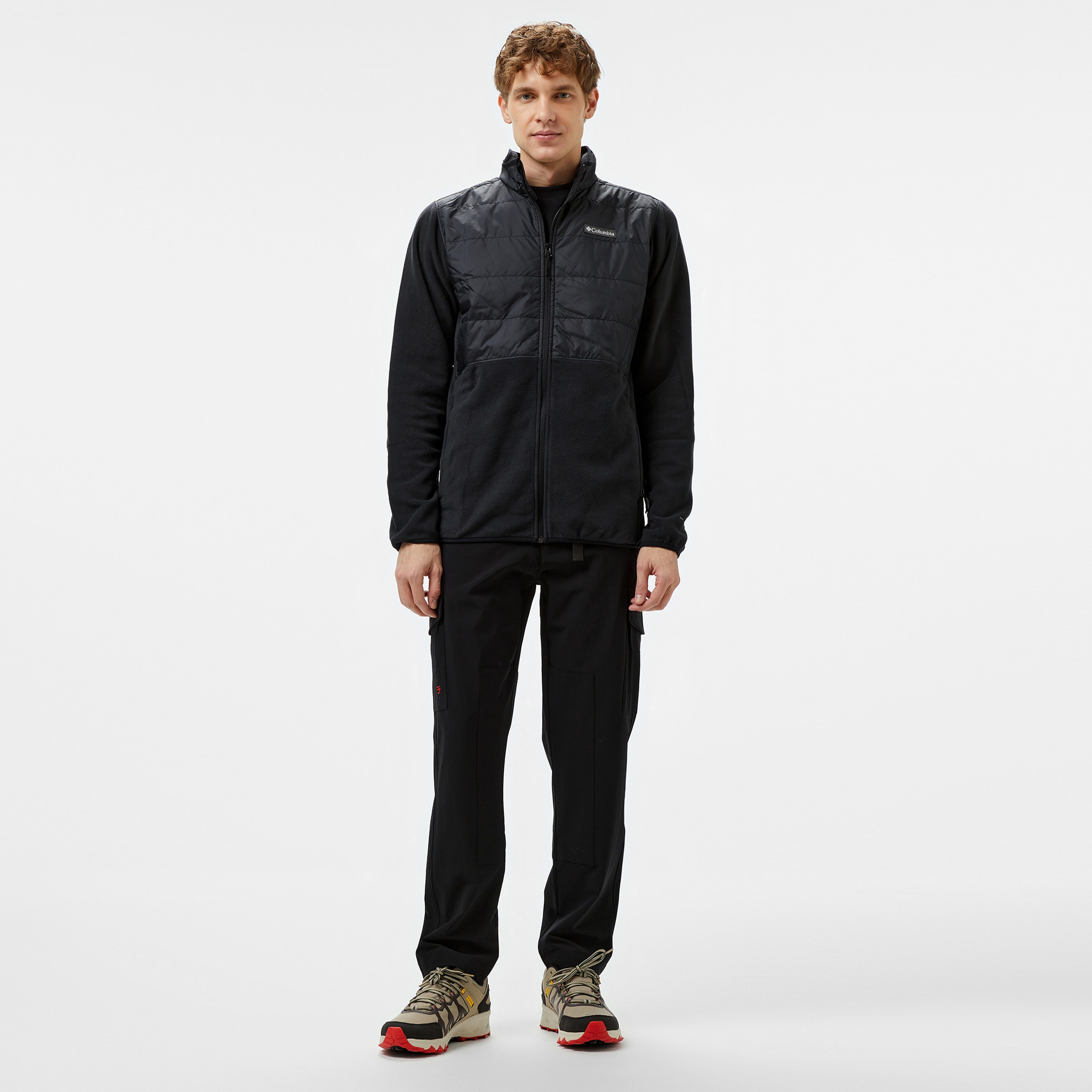 Columbia Basin Butte Full Zip Fleece II Erkek Siyah Ceket