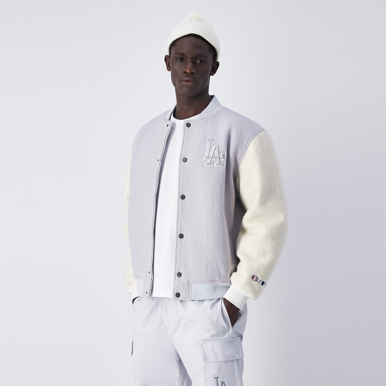 Champion Bomber Erkek Gri Ceket