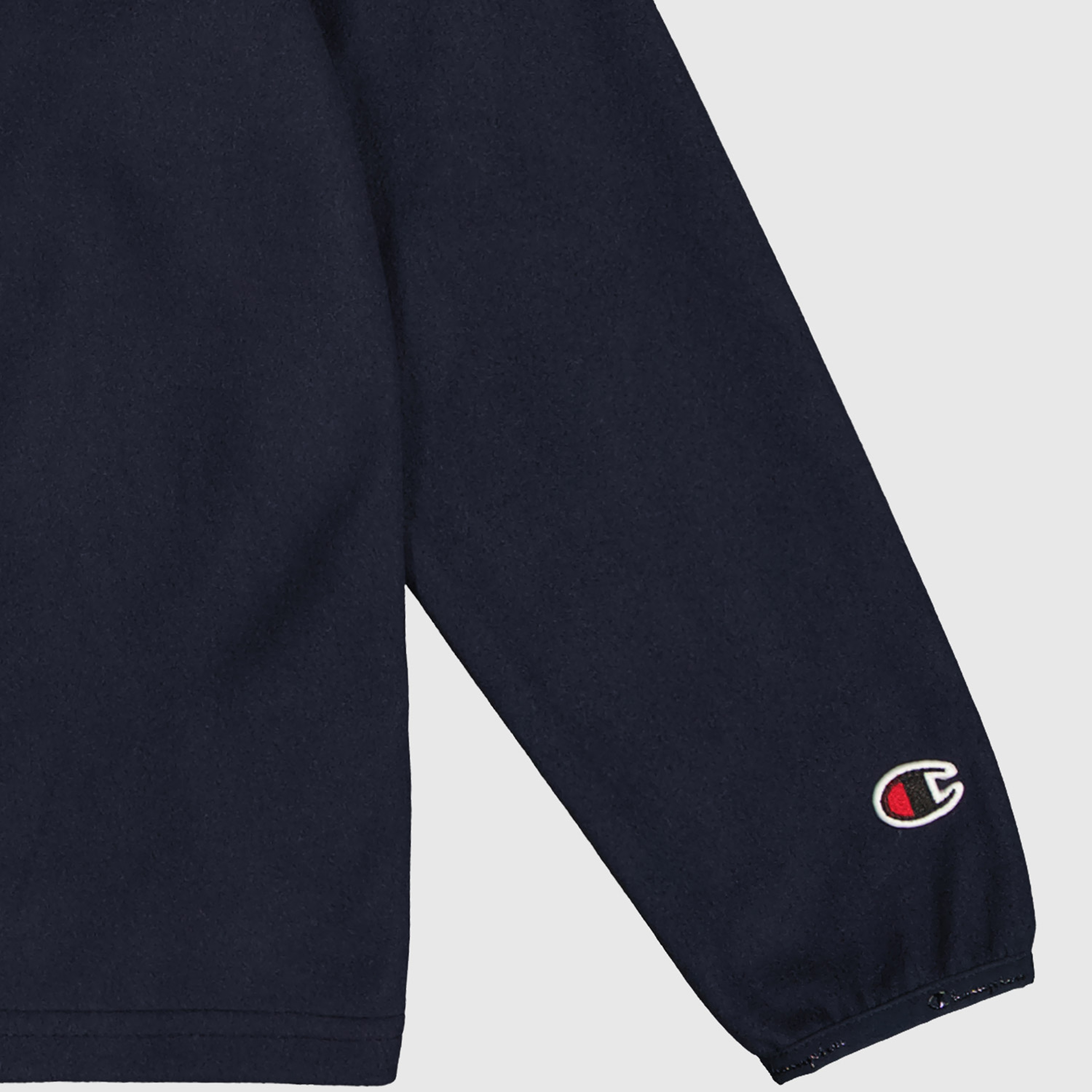 Champion Full Zip Çocuk Siyah Eşofman Üstü